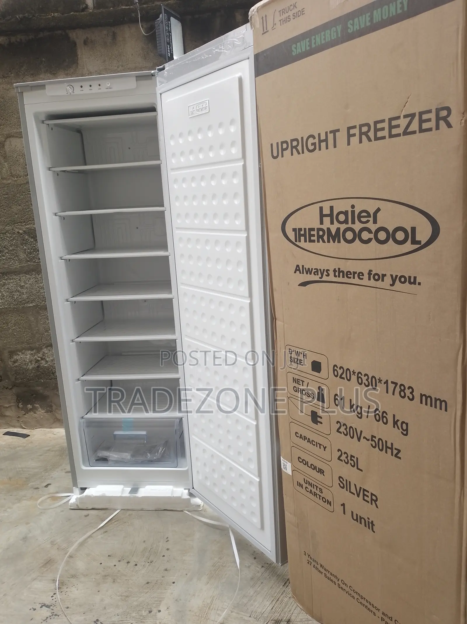 Haier Thermocool Upright Refrigerator– Low Noise Design