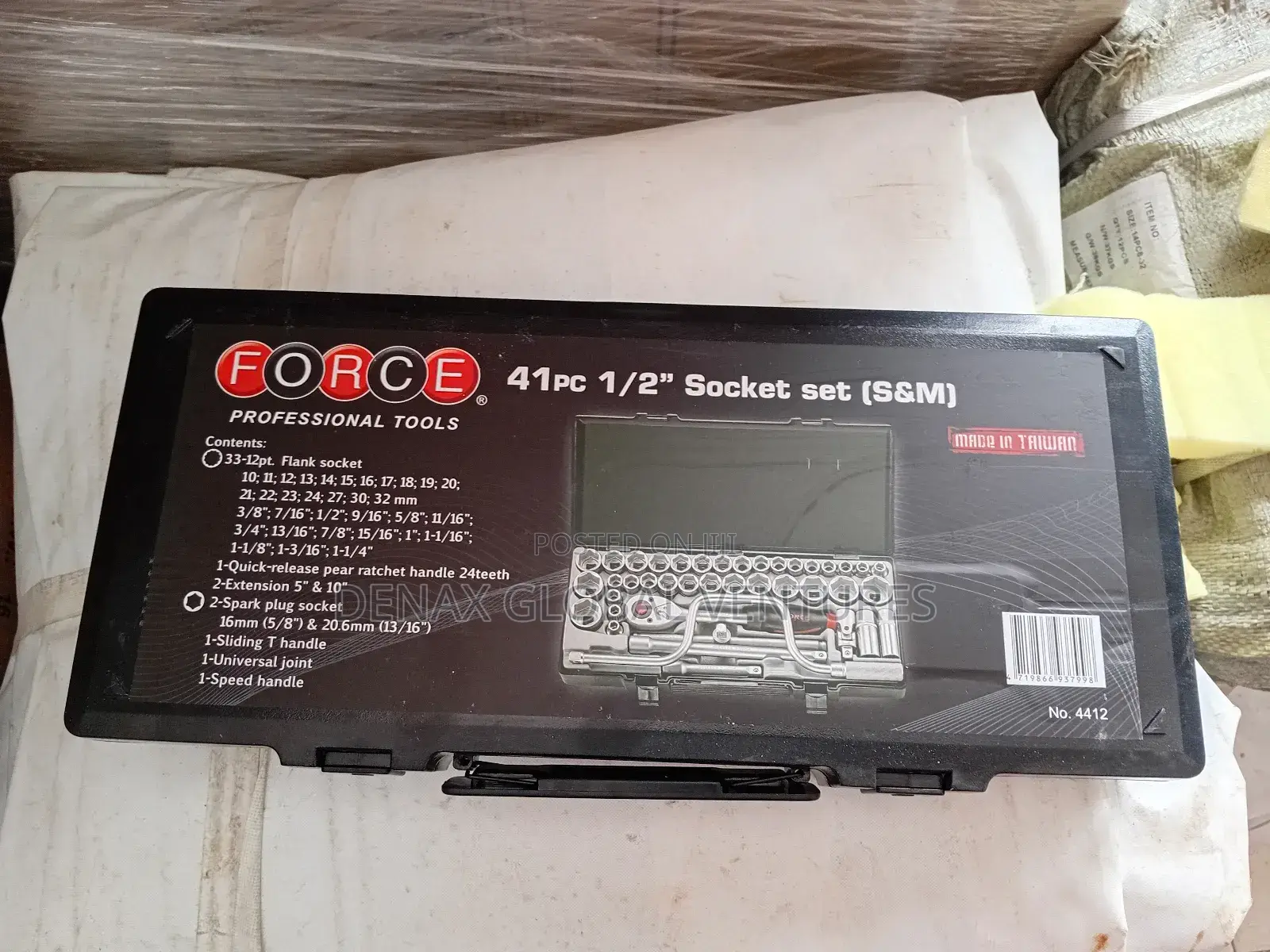 1/2" Force Socket Set (Imperial & Metric)