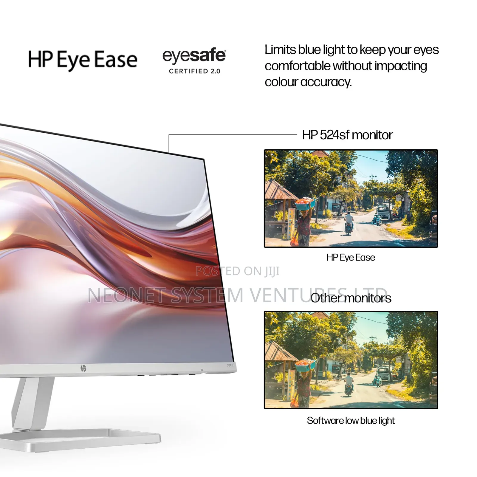 Brand New HP Series 5 524sf Monitor