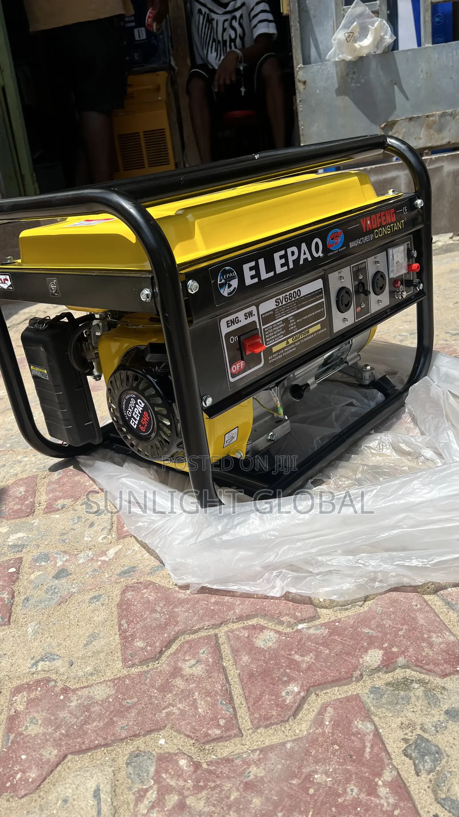 Elepaq Petrol Generator 4.5kva