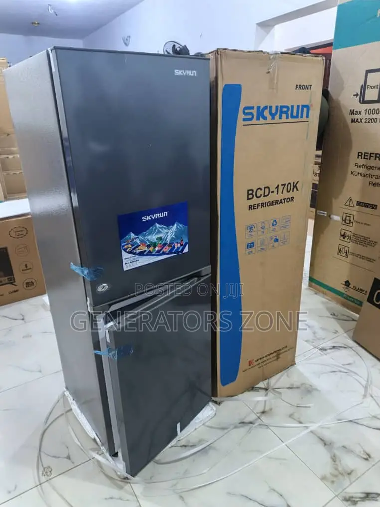 The Perfect Home Fridge – Skyrun BCD- 170l With Bottom Freezer