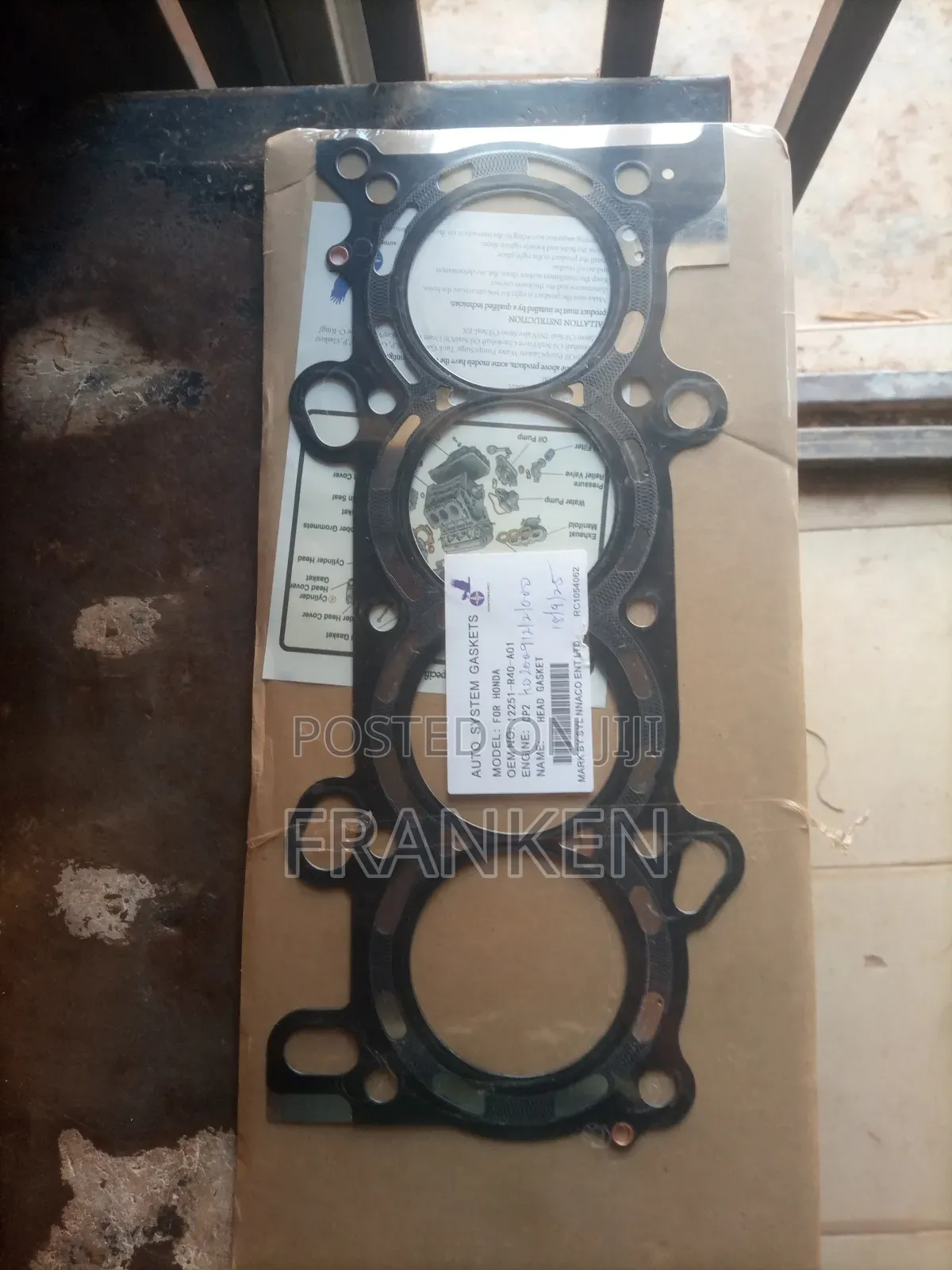Original Iron Top Gasket for 2008 Honda Accord Four(4)Cylinder
