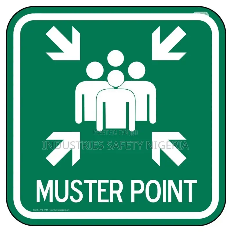 Muster Point Sign