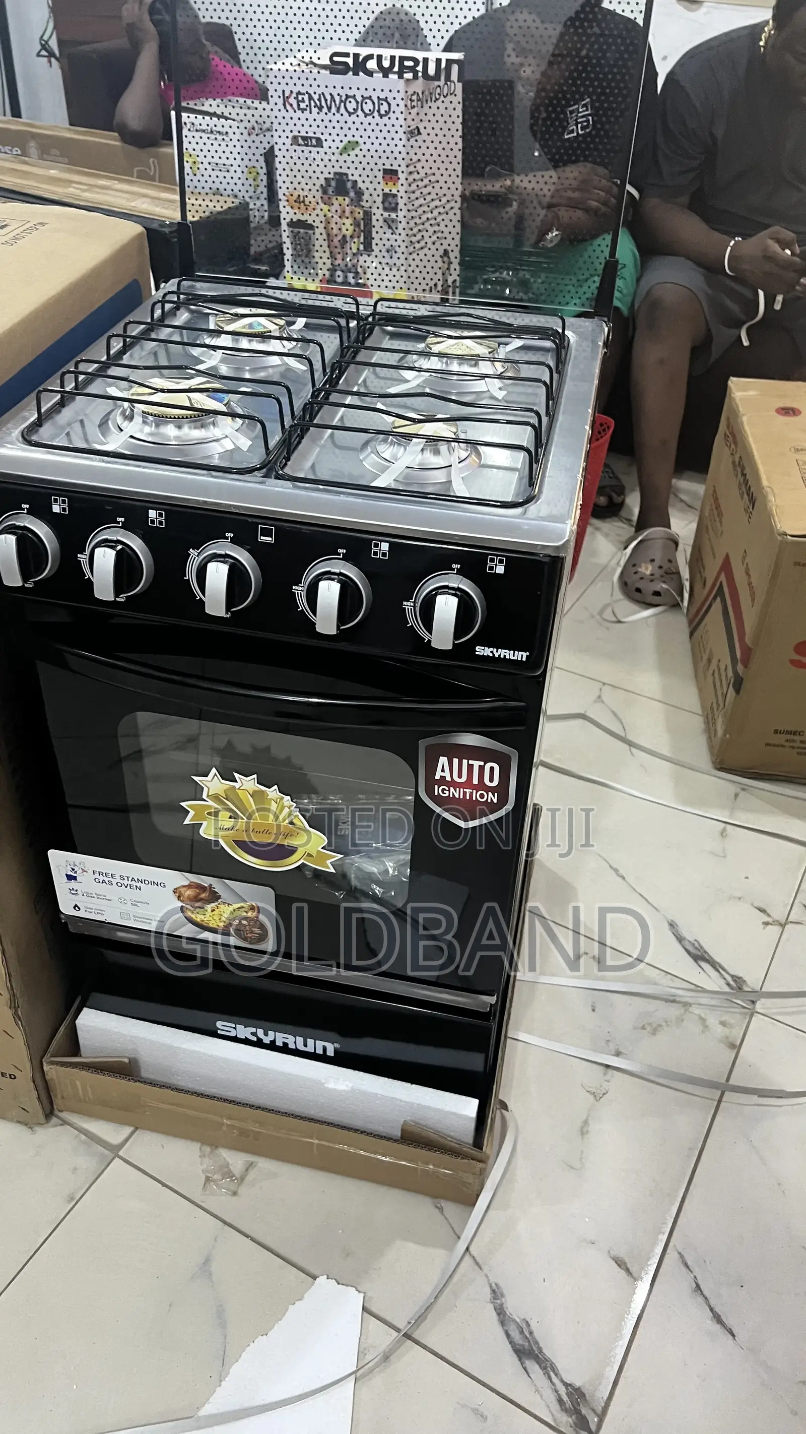 Skyrun 4gas Cooker Durable and Efficent