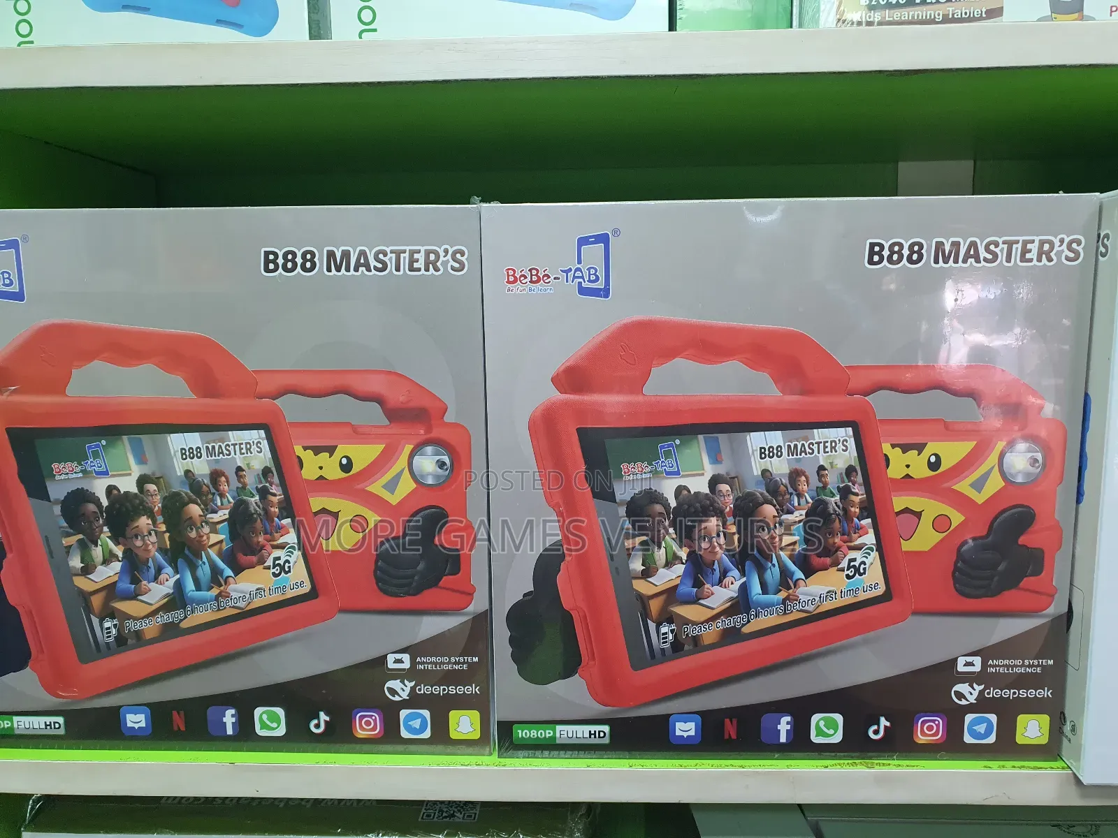 New Bebe B88 Master 256 GB Red