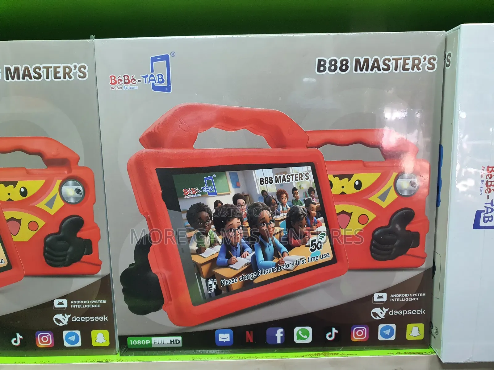 New Bebe B88 Master 256 GB Red