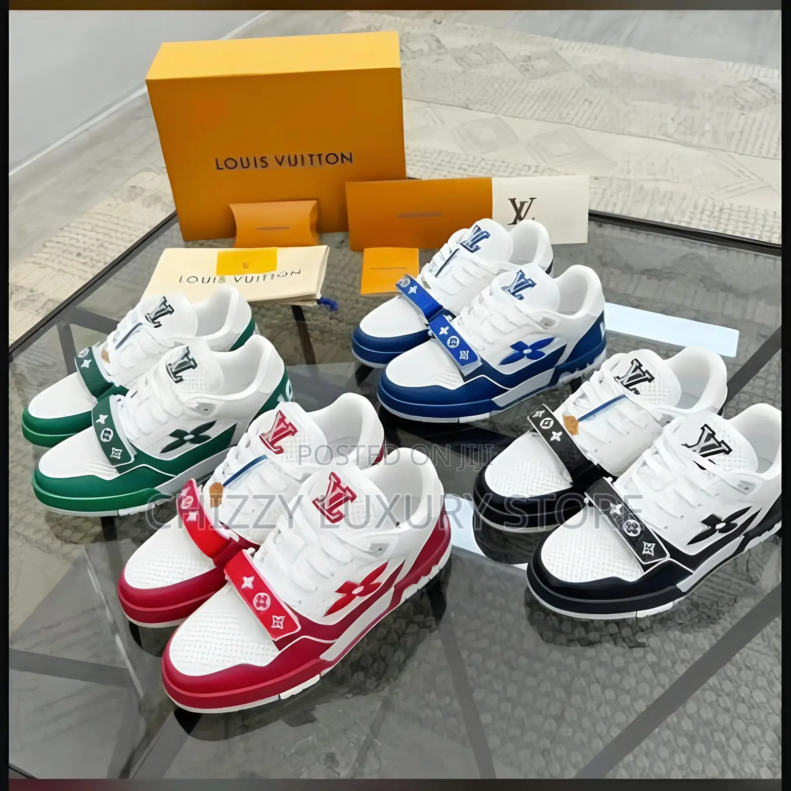 Louis Vuitton Quality Luxury Men Sneakers