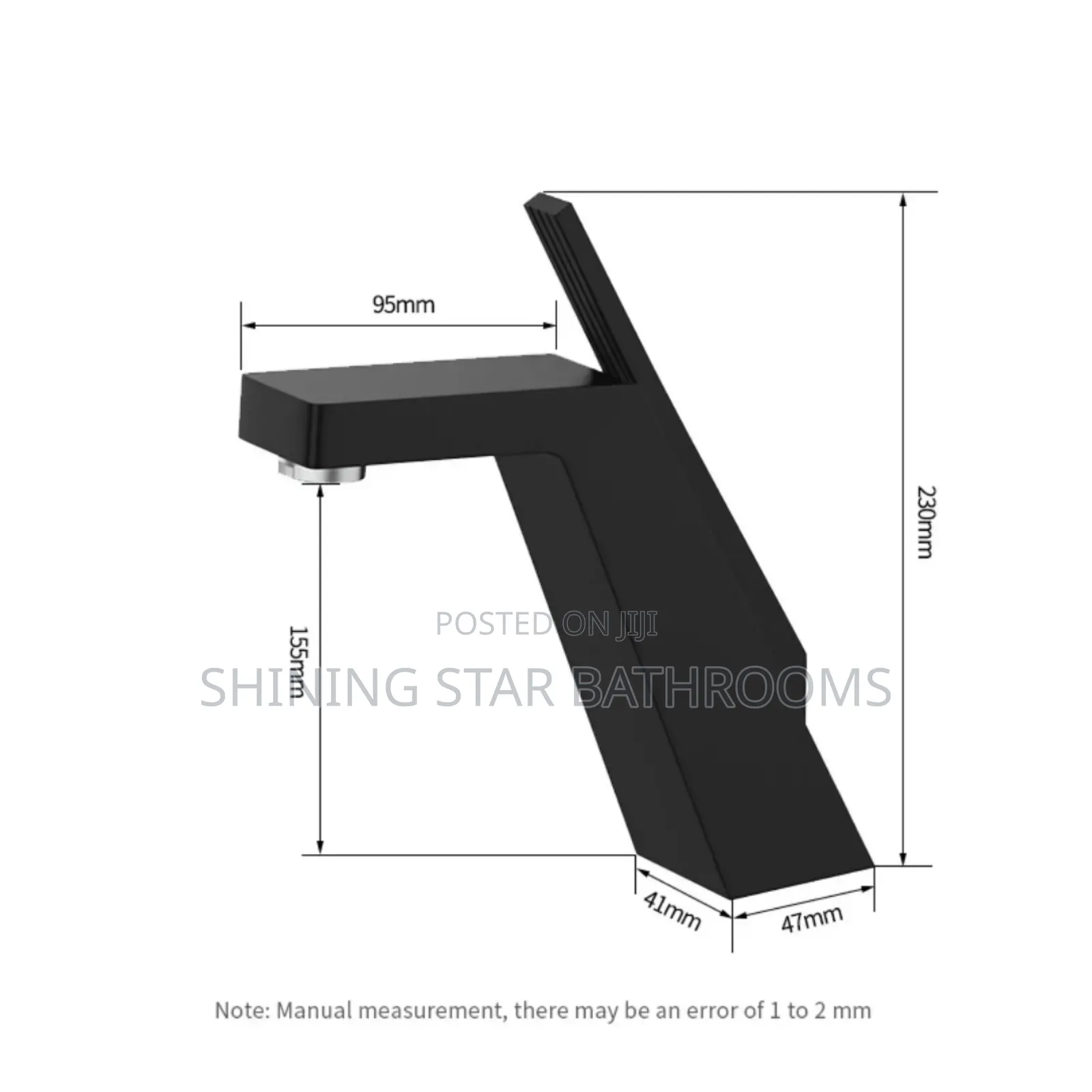 Luxury Steel Basin Mixer