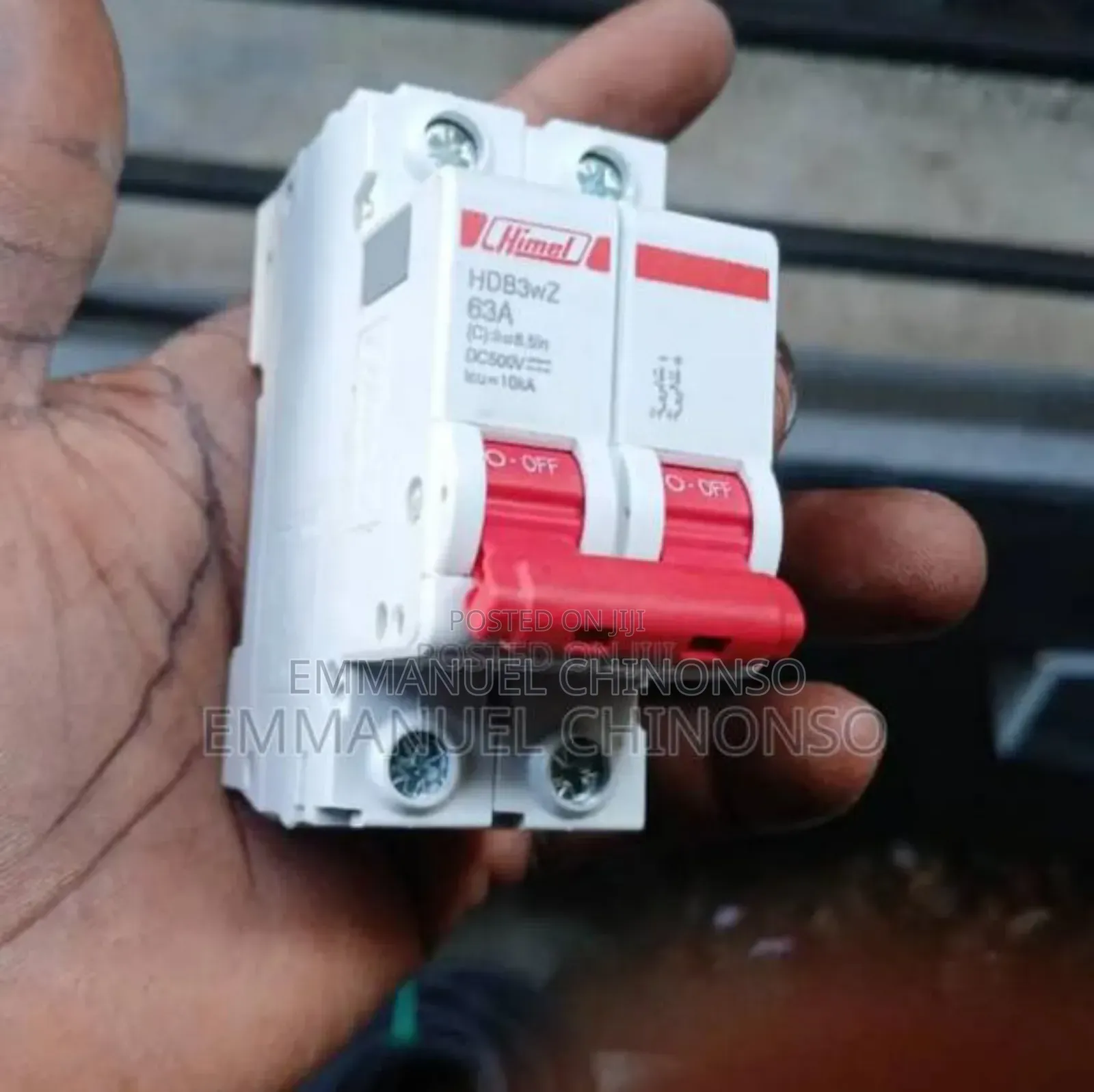 63a Hemel 2pole Dc Breaker