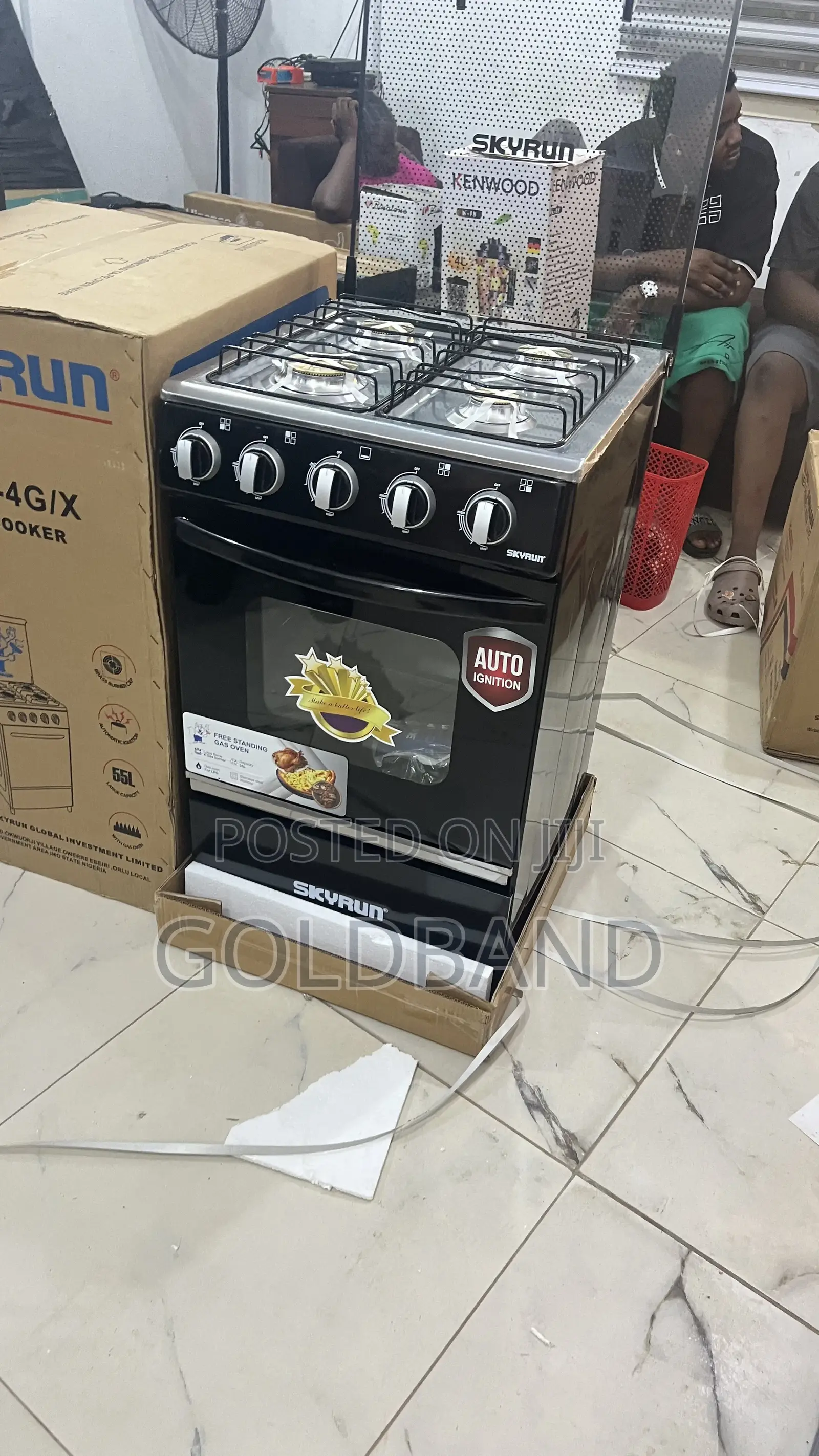 Skyrun 4gas Cooker - Designed for Everyday