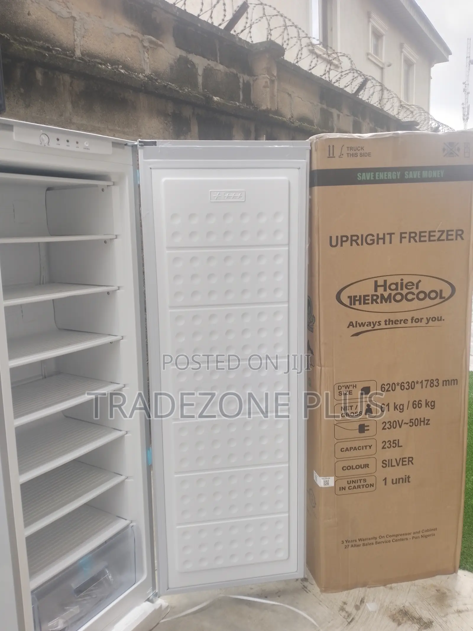 Large Capacity Upright Freezer – Haier Thermocool 300l