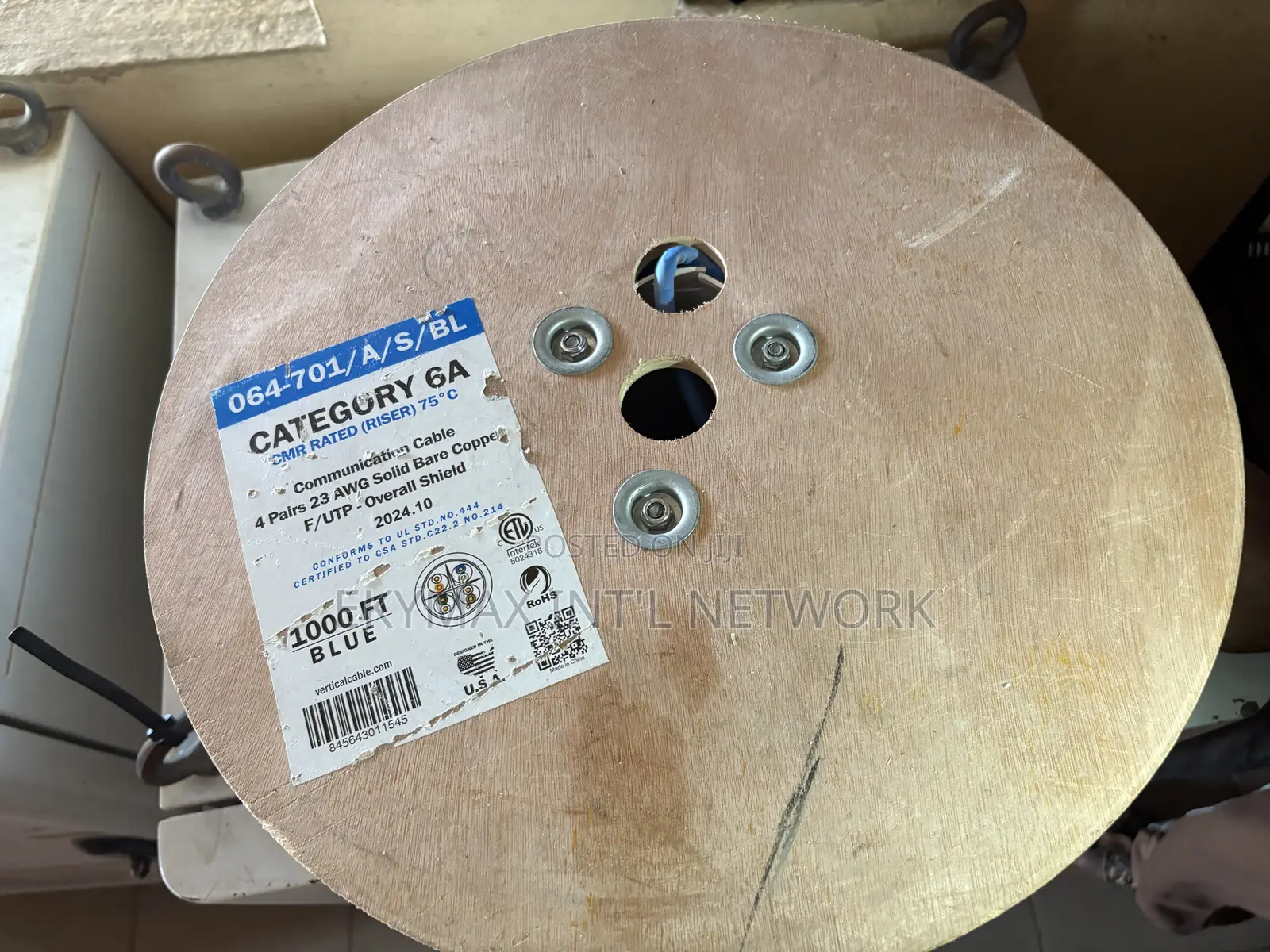 Cat6a F/Utp Overall Shield Cable
