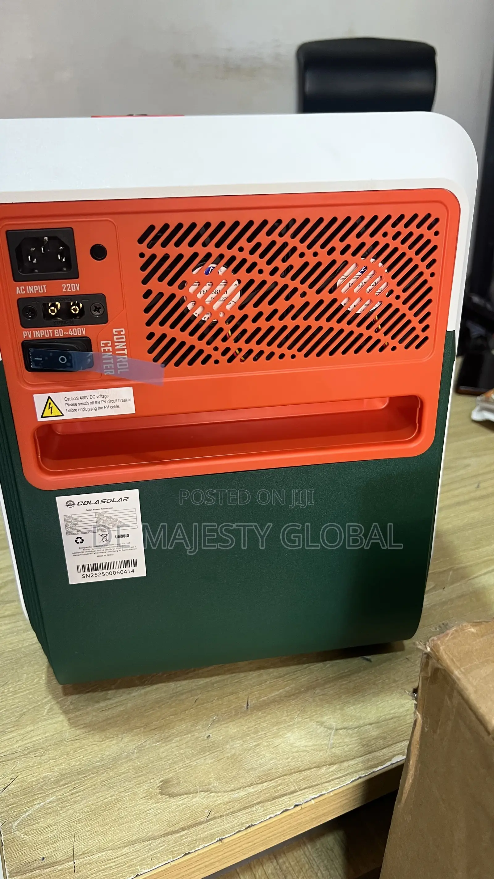 3.6kwh/1200w Colar Solar Generator