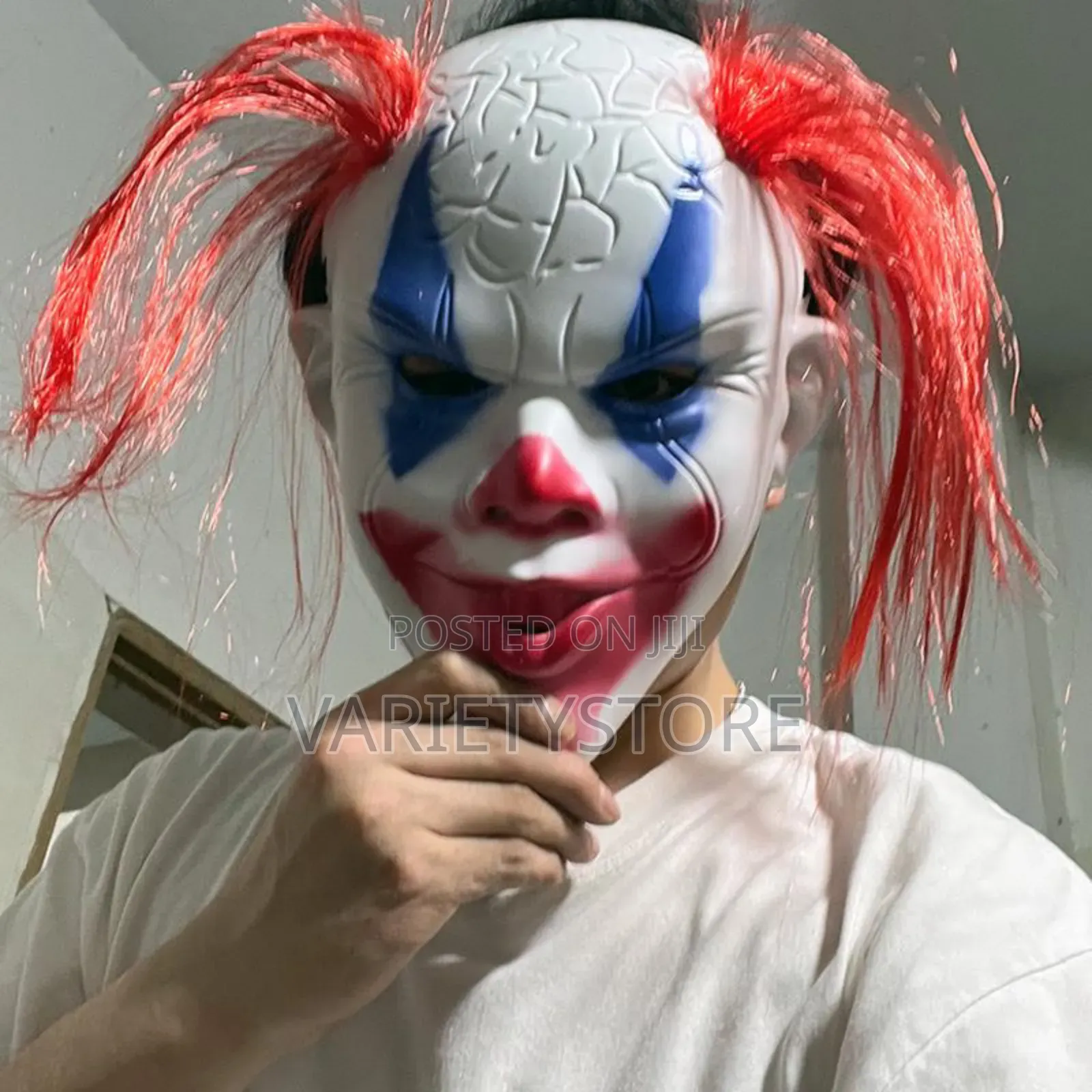 Full Face Funny Terror Halloween Ghost Mask