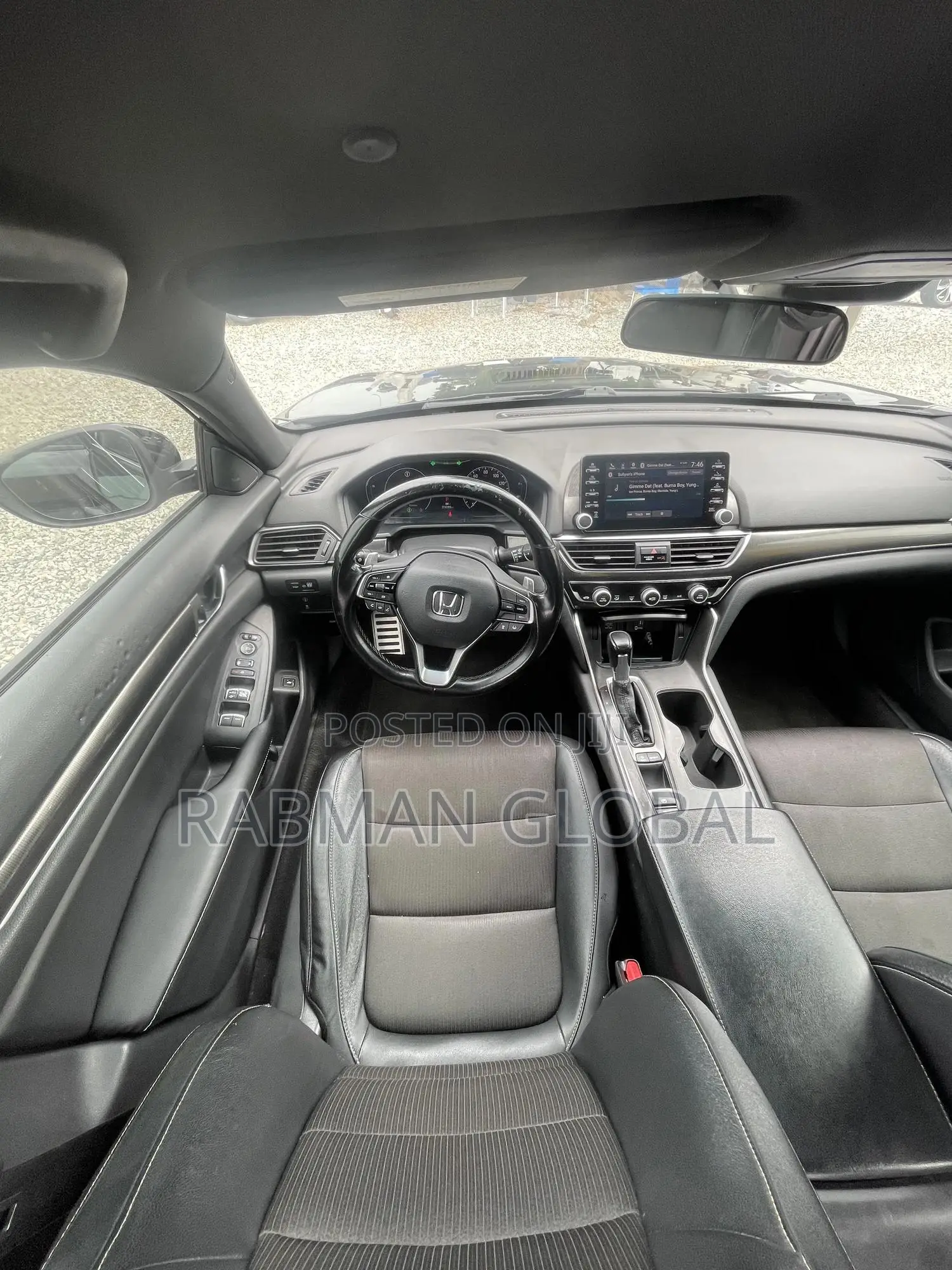 Honda Accord Sport 2018 Black