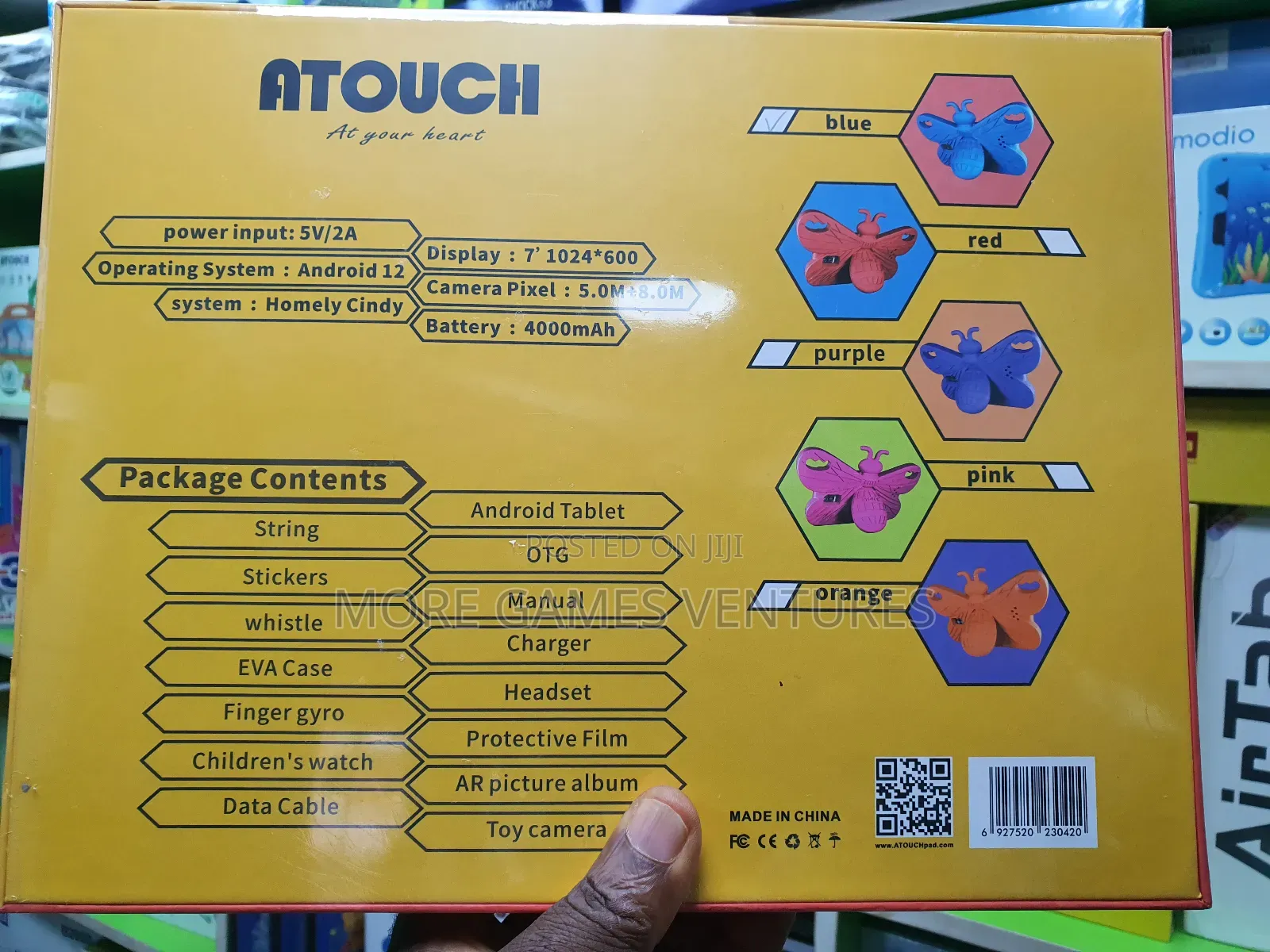 New Atouch KC63 256 GB Pink