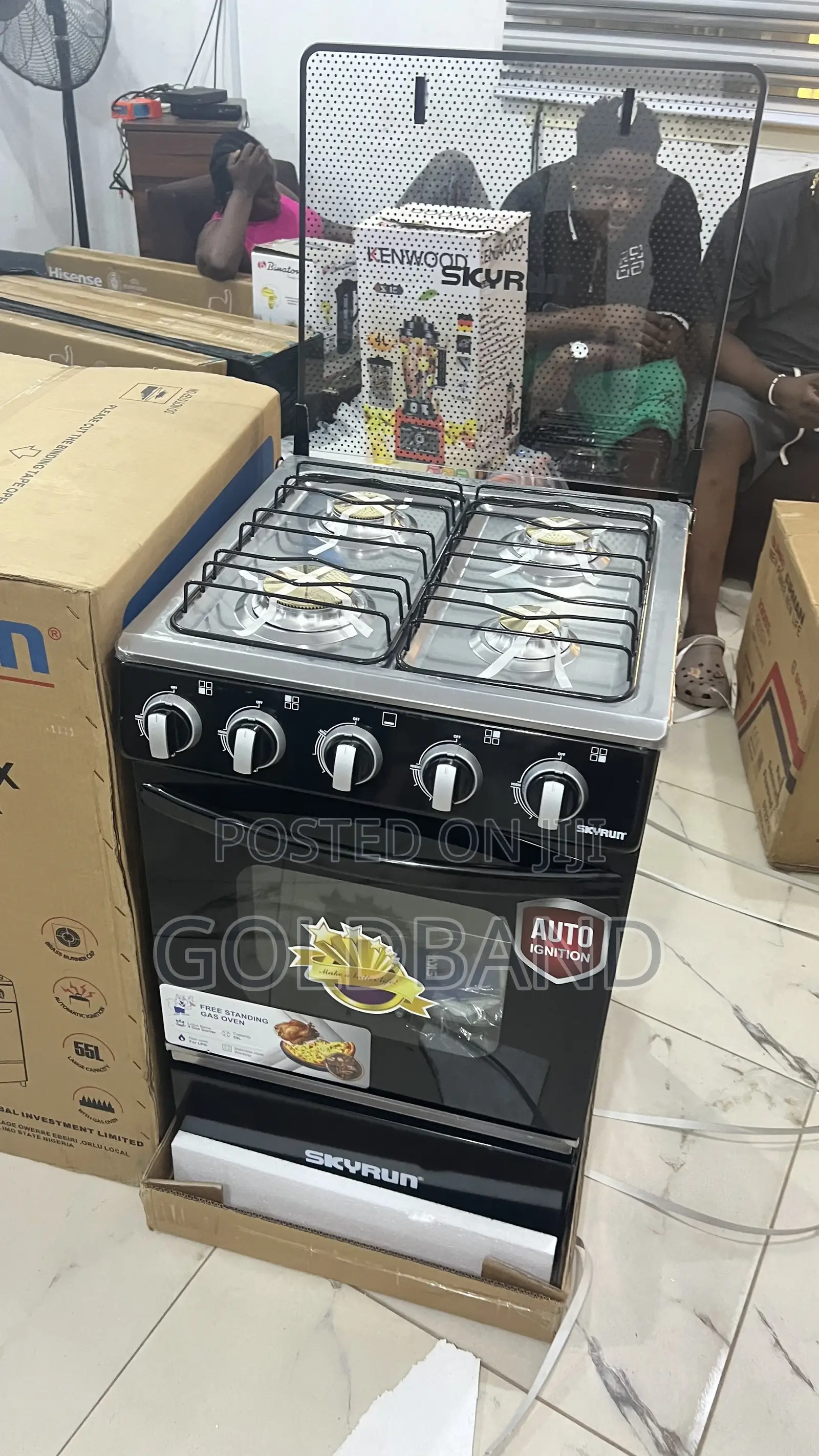 Cooker Faster Skyrun 4 Gas Burner
