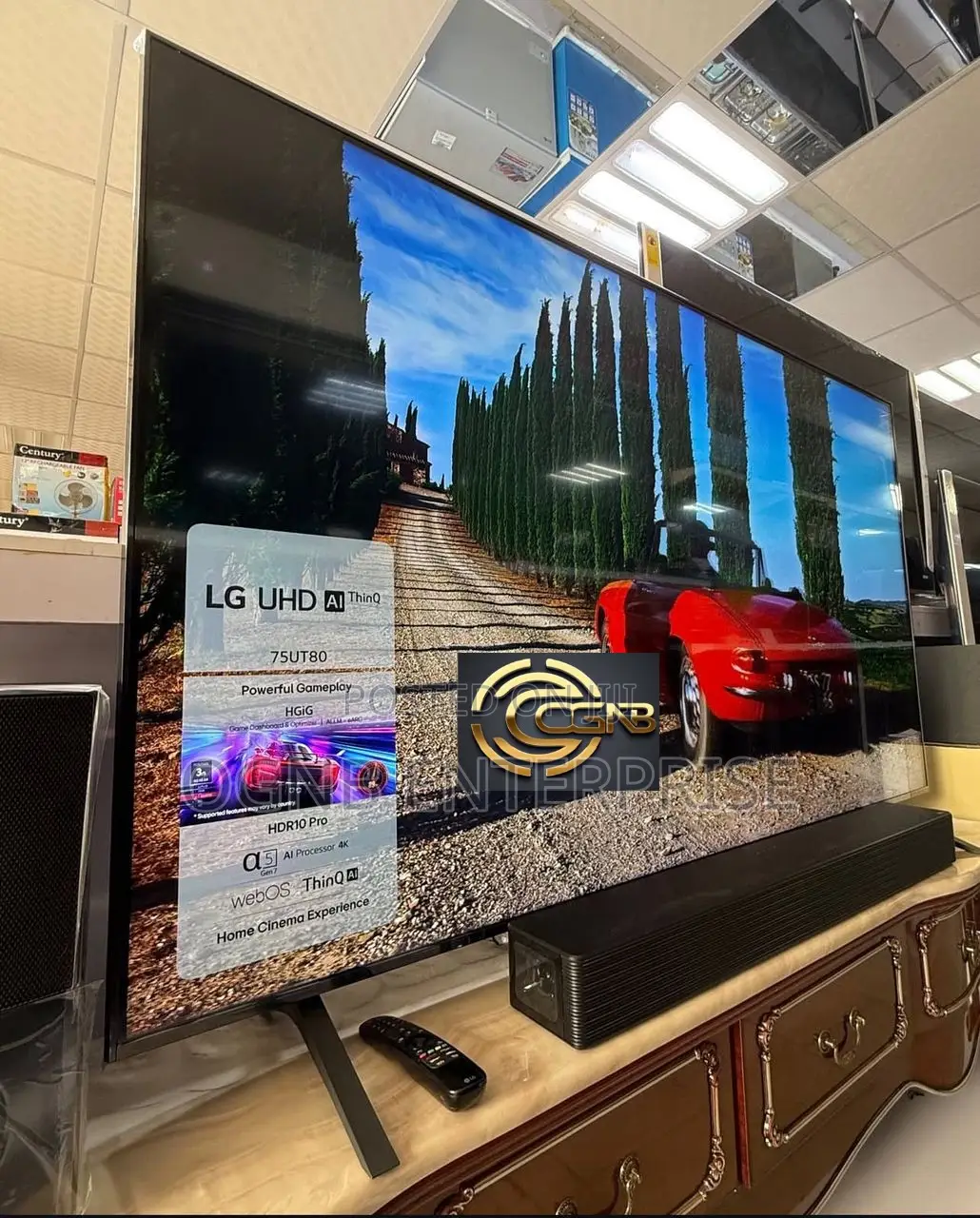 Original 75'' Lg Uhd Apple Airplay Smart Tv Ai Thinq