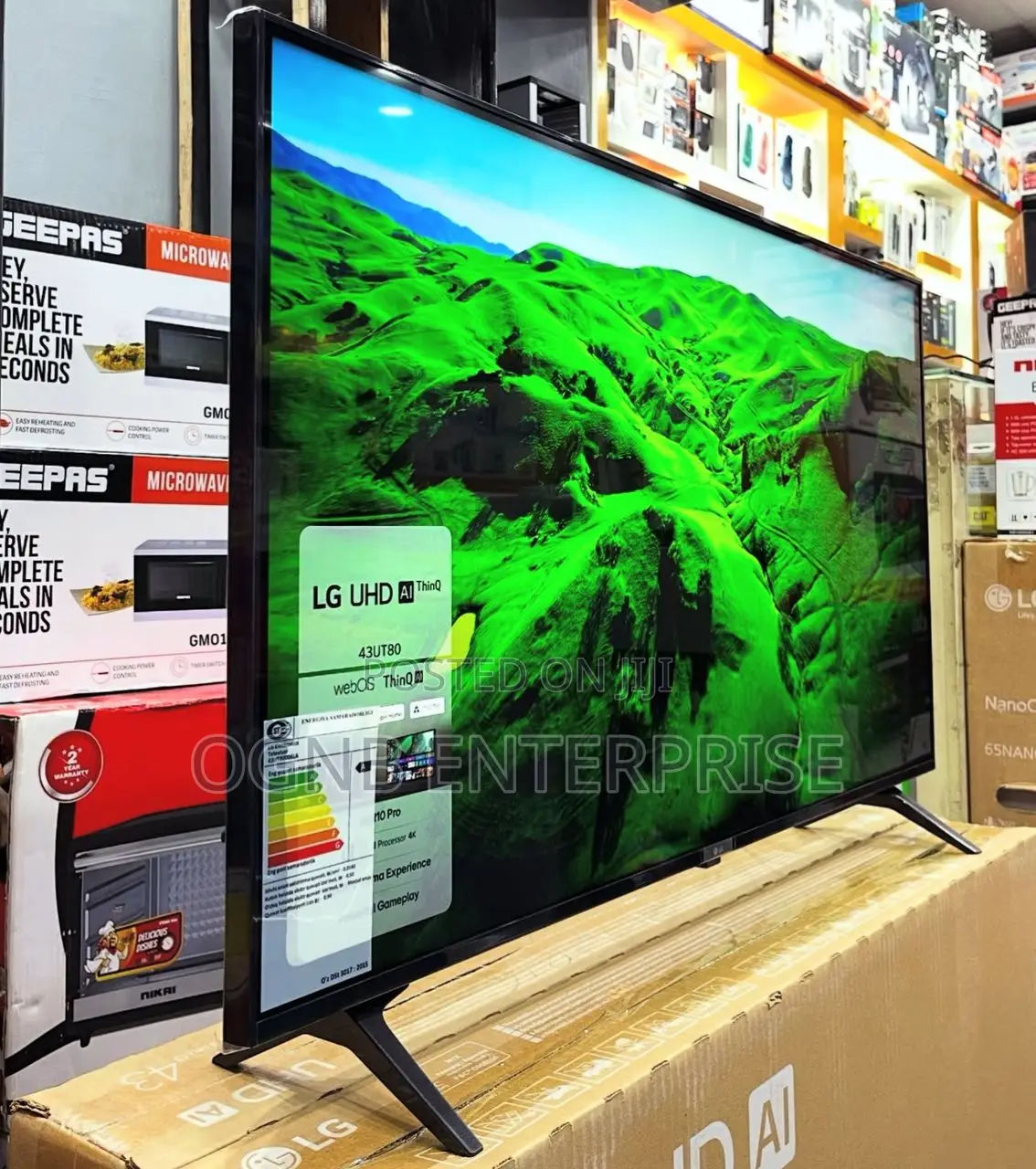 Original Ios 43'' Apple Airplay Lg Uhd Smart Tv Ai Thinq