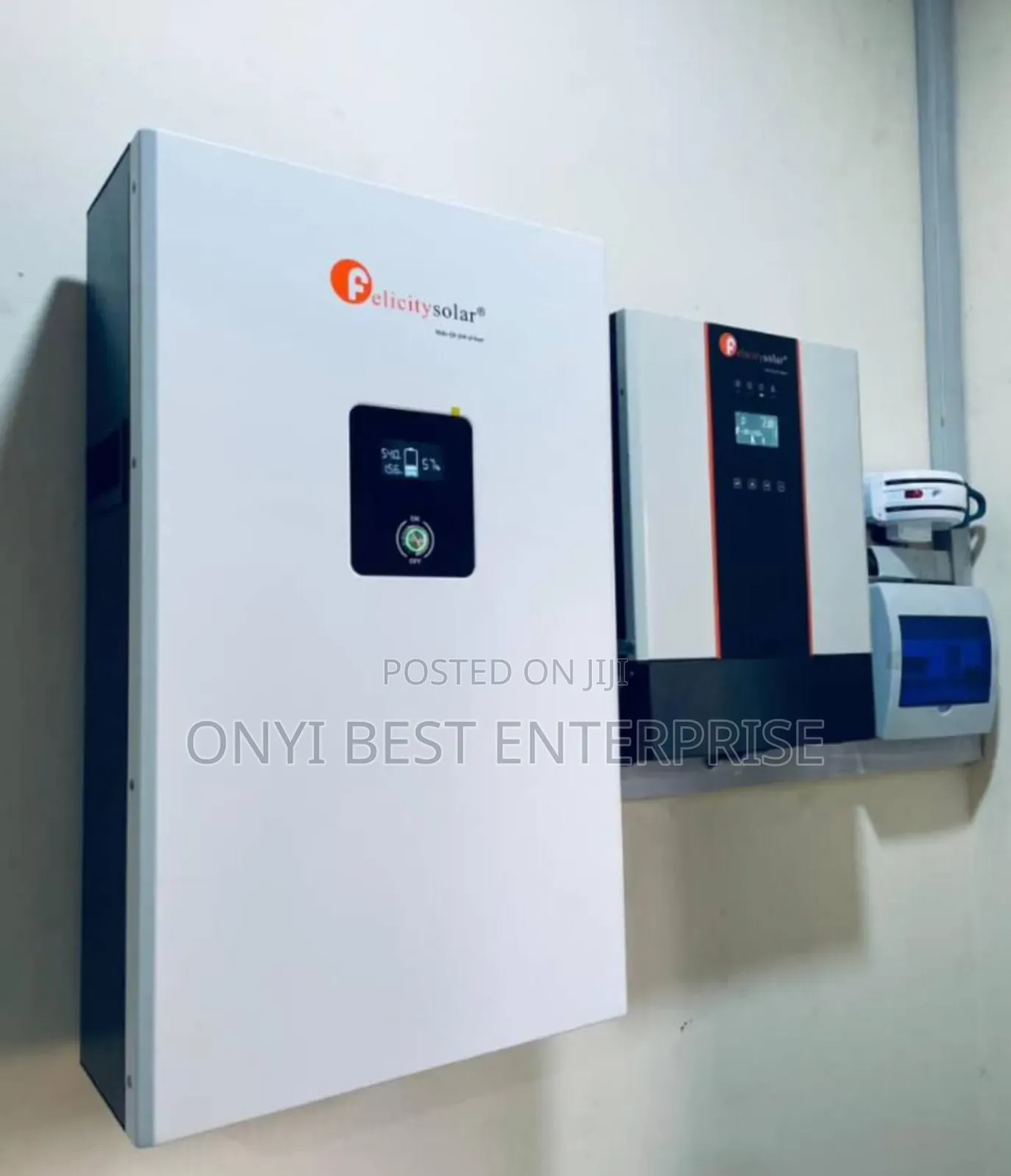 Full Installation Felicity Lithium Battery 10kwh And Felicity 5kva48v