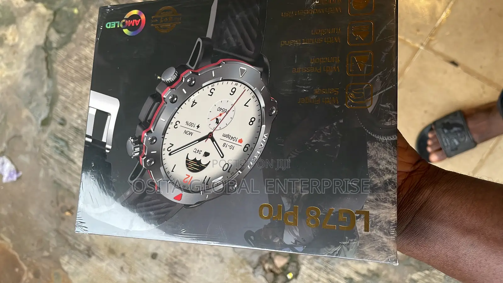 2024 Lg78 Pro Smart Watch 1.53inch Outdoor Sports Bt Calling