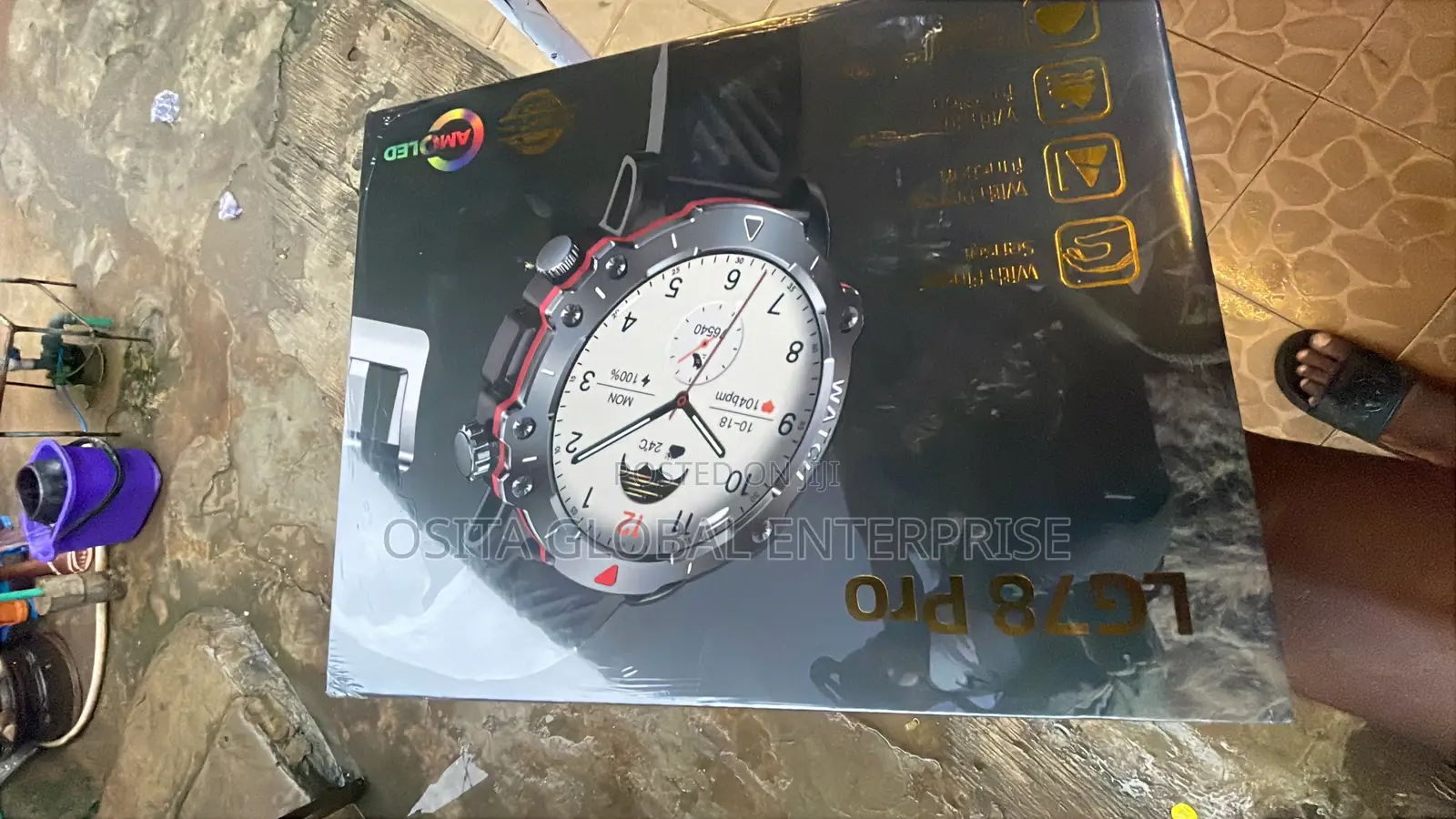 2024 Lg78 Pro Smart Watch 1.53inch Outdoor Sports Bt Calling