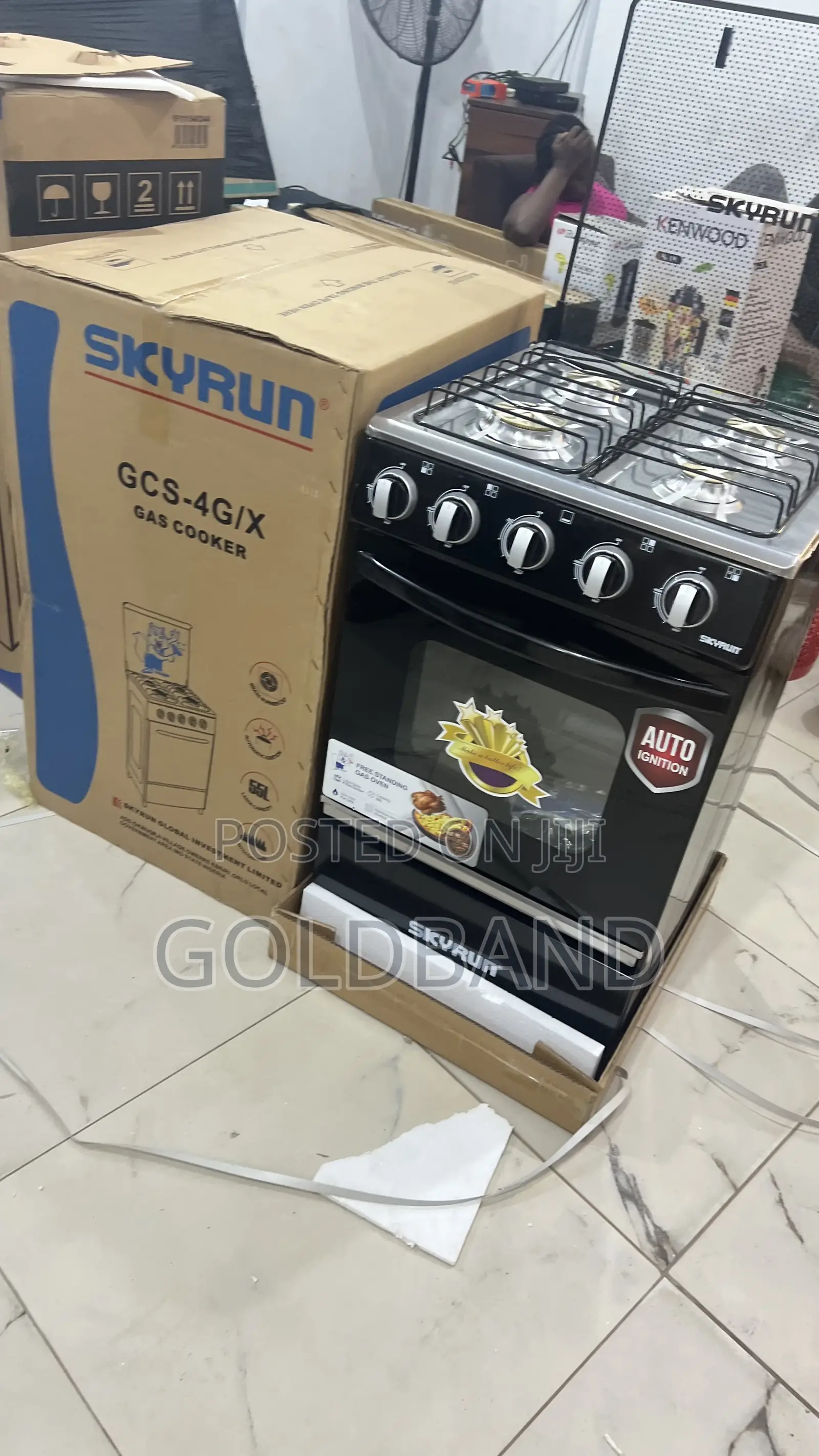 Cook More With Skyrun 4 Gas Cooker