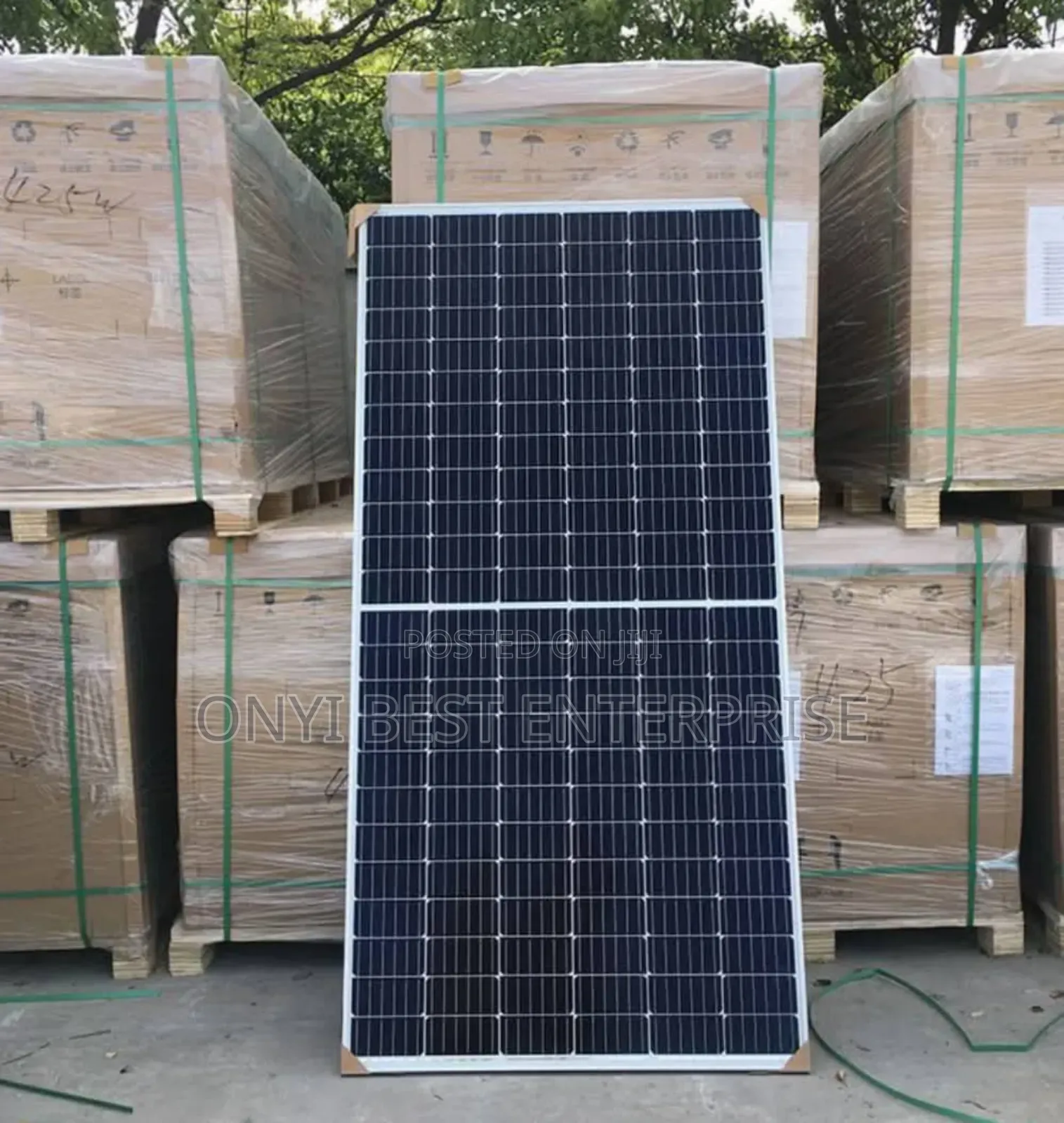 Jinko Bifacial Solar Panels 610watts Available Grade A