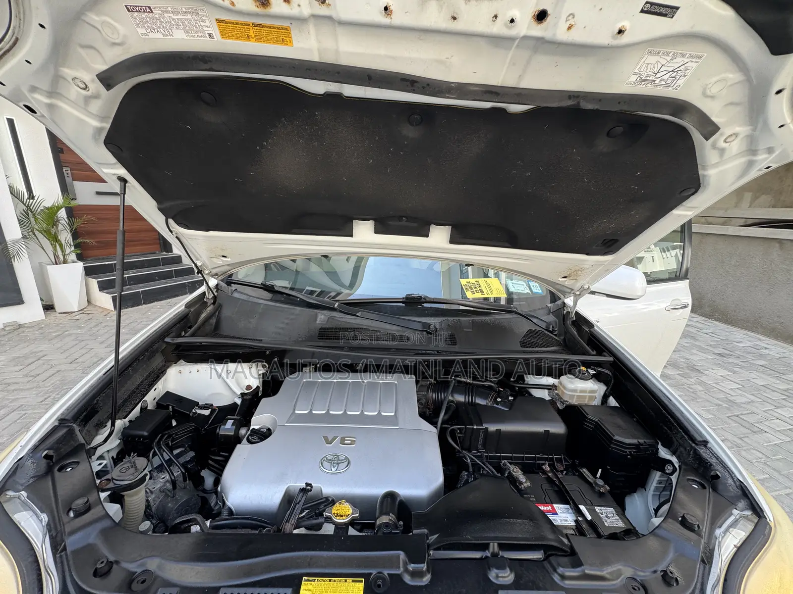 Toyota Highlander Limited 2008 White