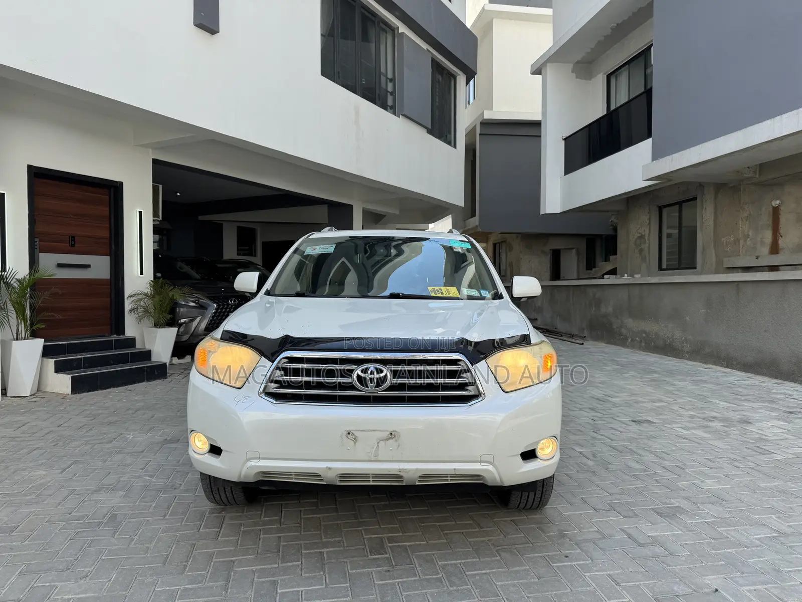 Toyota Highlander Limited 2008 White