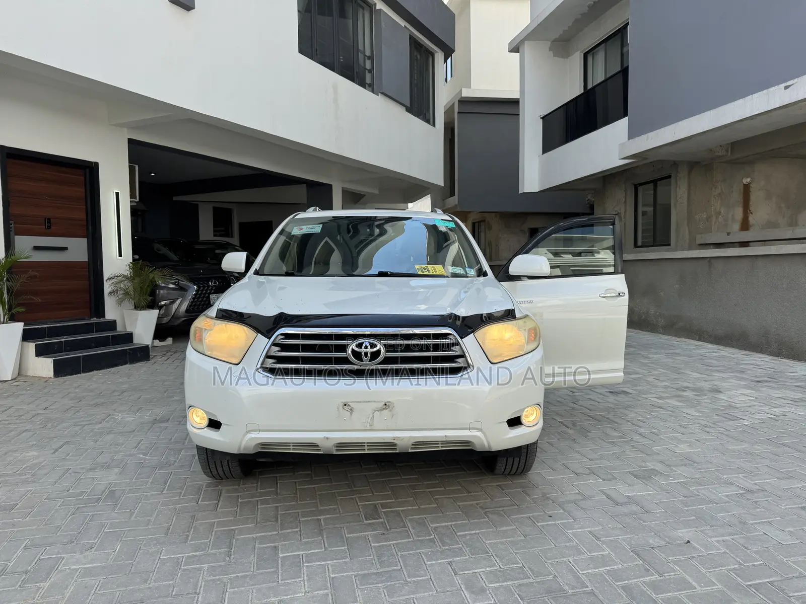 Toyota Highlander Limited 2008 White