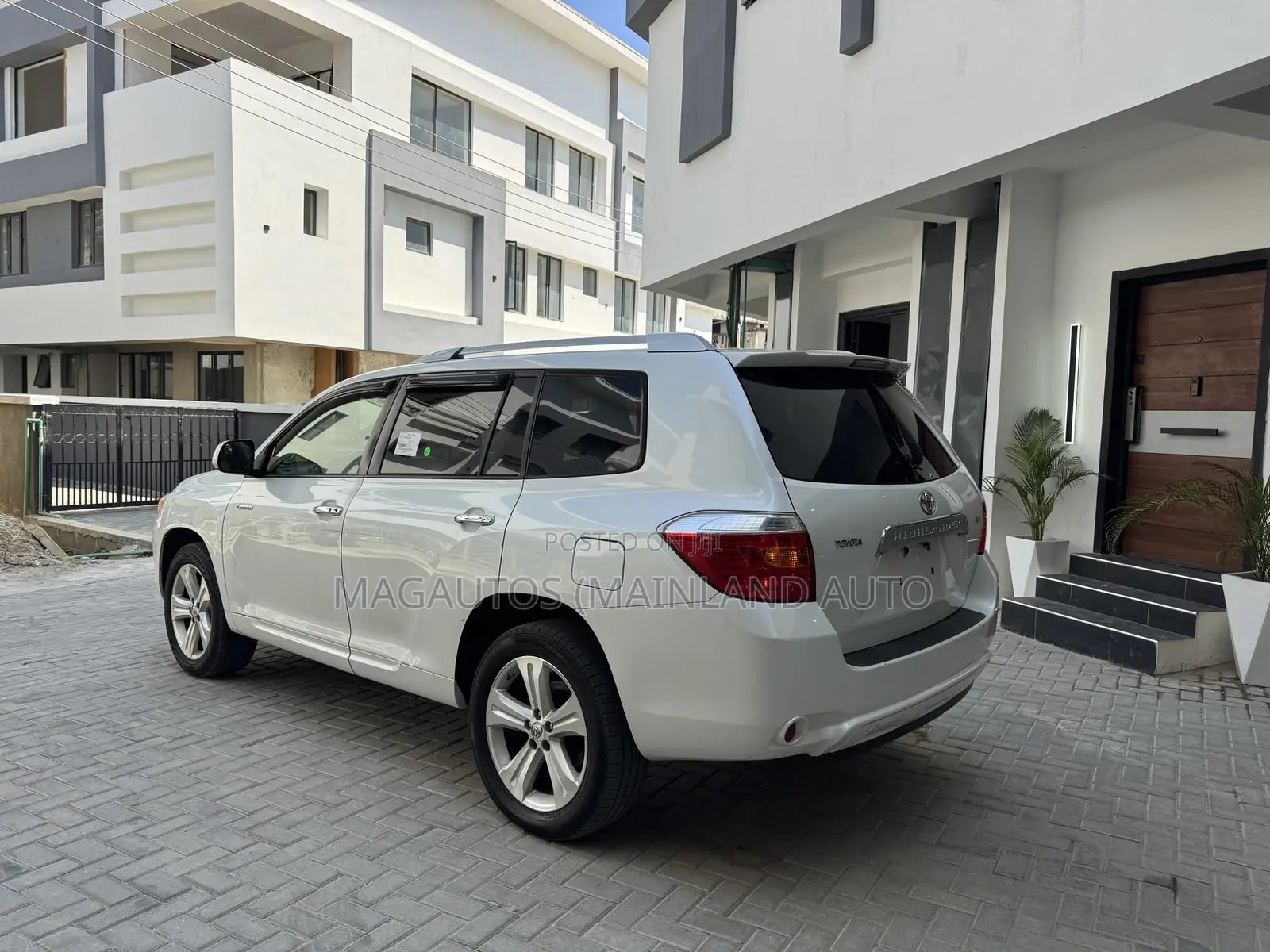 Toyota Highlander Limited 2008 White