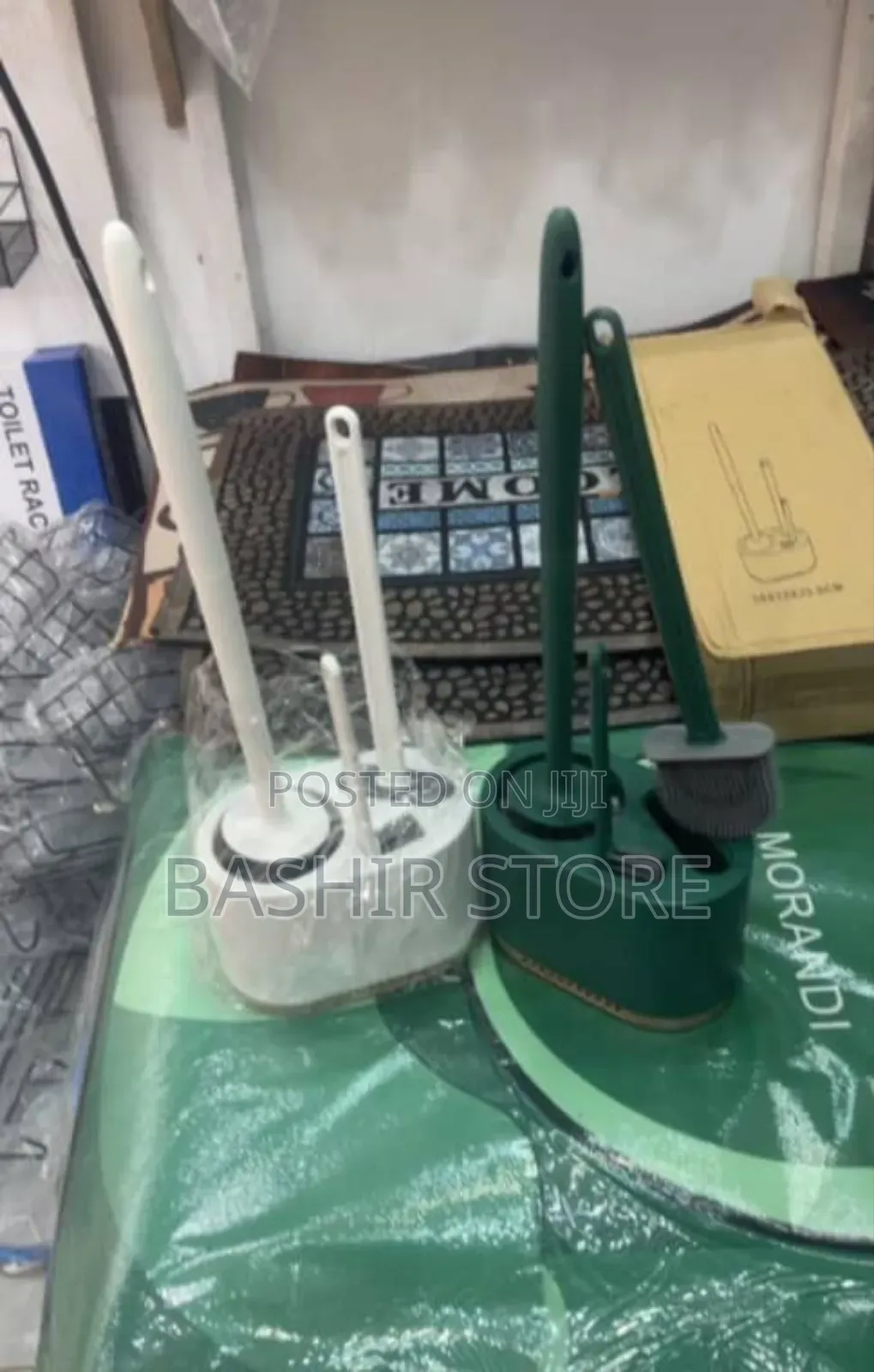 3-in-1 Toilet Brush and Holder Set