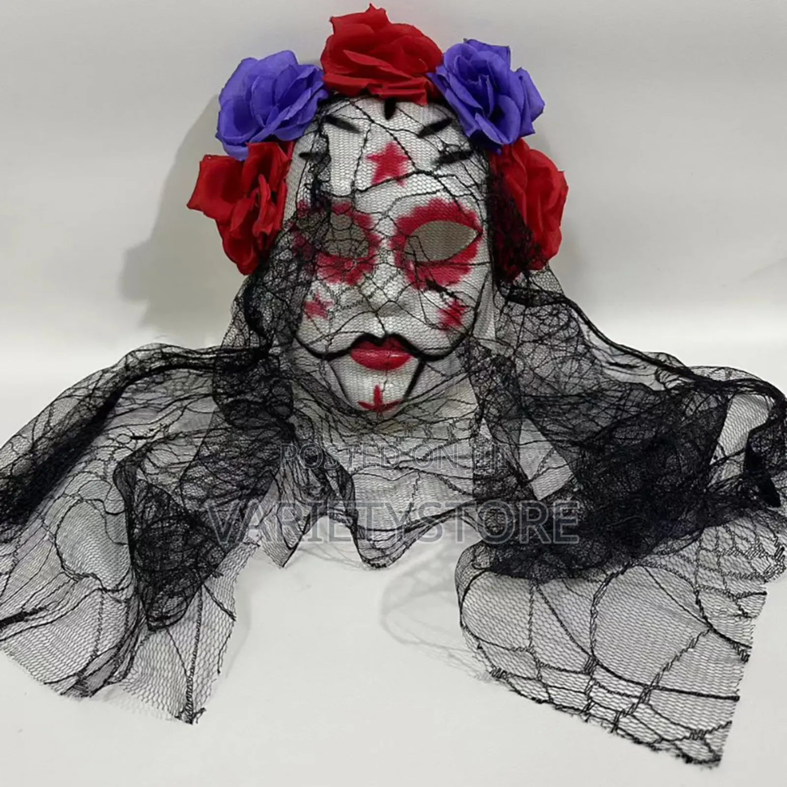 Ghost Full Face Women Masquerade Mask