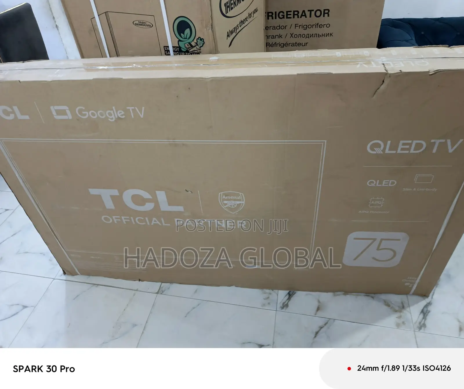75-inch Google Smart Tv By Tcl – Qled Panel