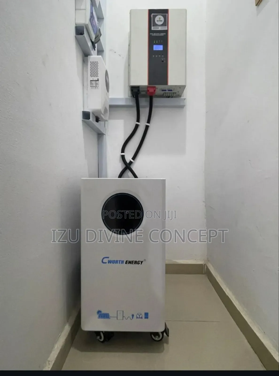 10kva Inverter Setup and 15kwh Lithium Battery Backup