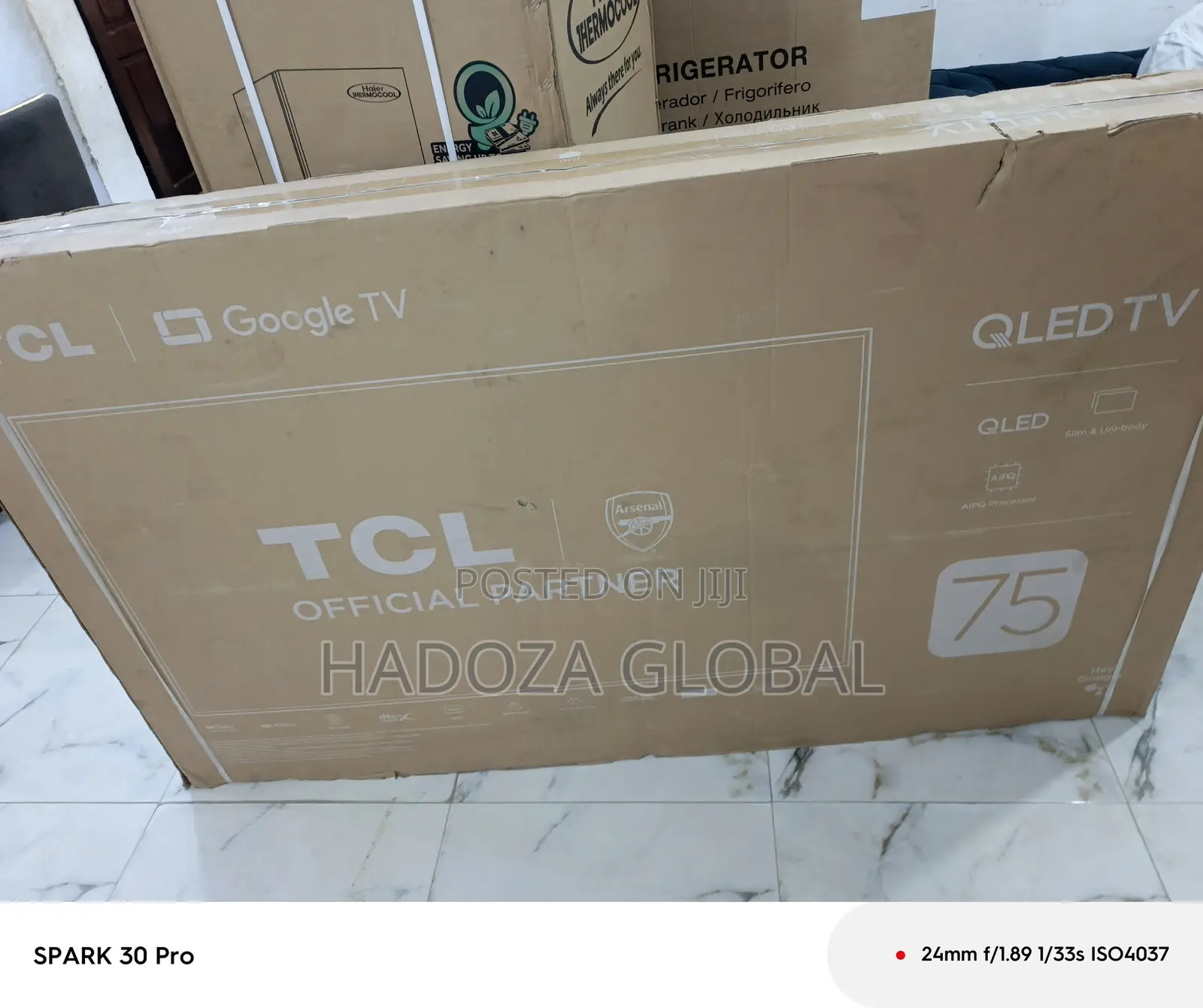Slim Bezel Qled 4k 75 Inch Tcl Tv With Smart Features