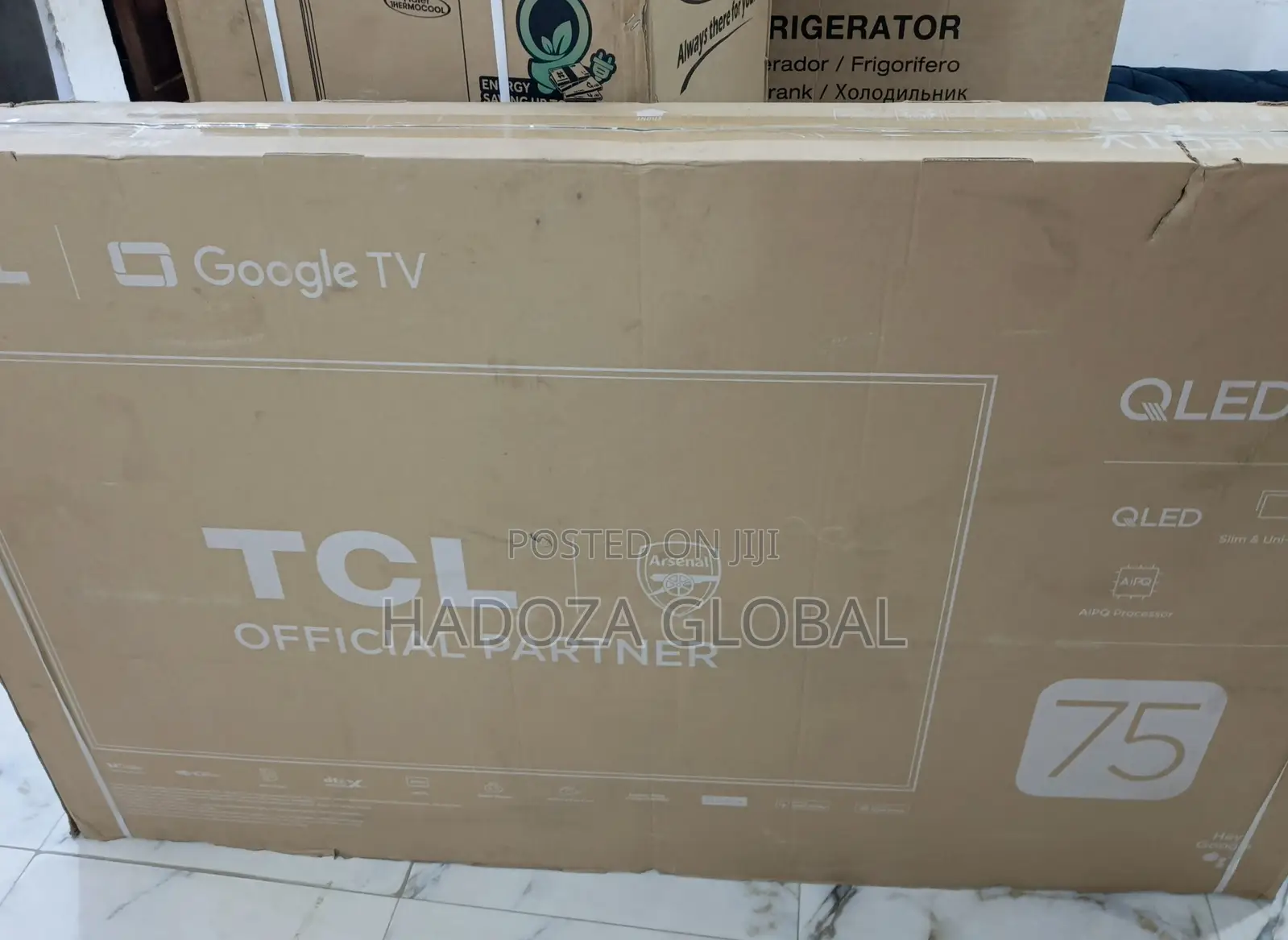 Slim Bezel Qled 4k 75 Inch Tcl Tv With Smart Features