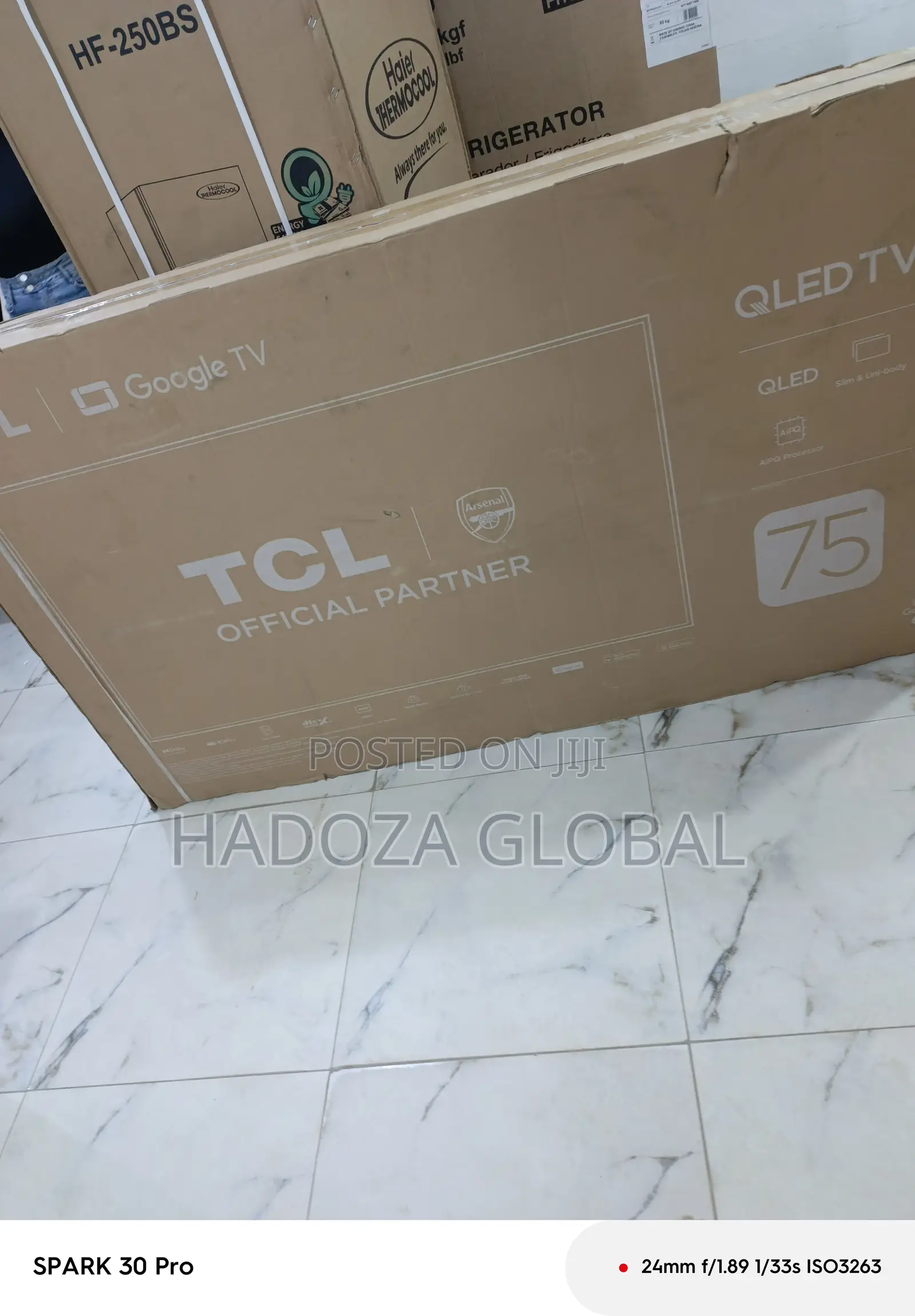 Tcl 75in 4k Tv With Chromecast And Qled Panel