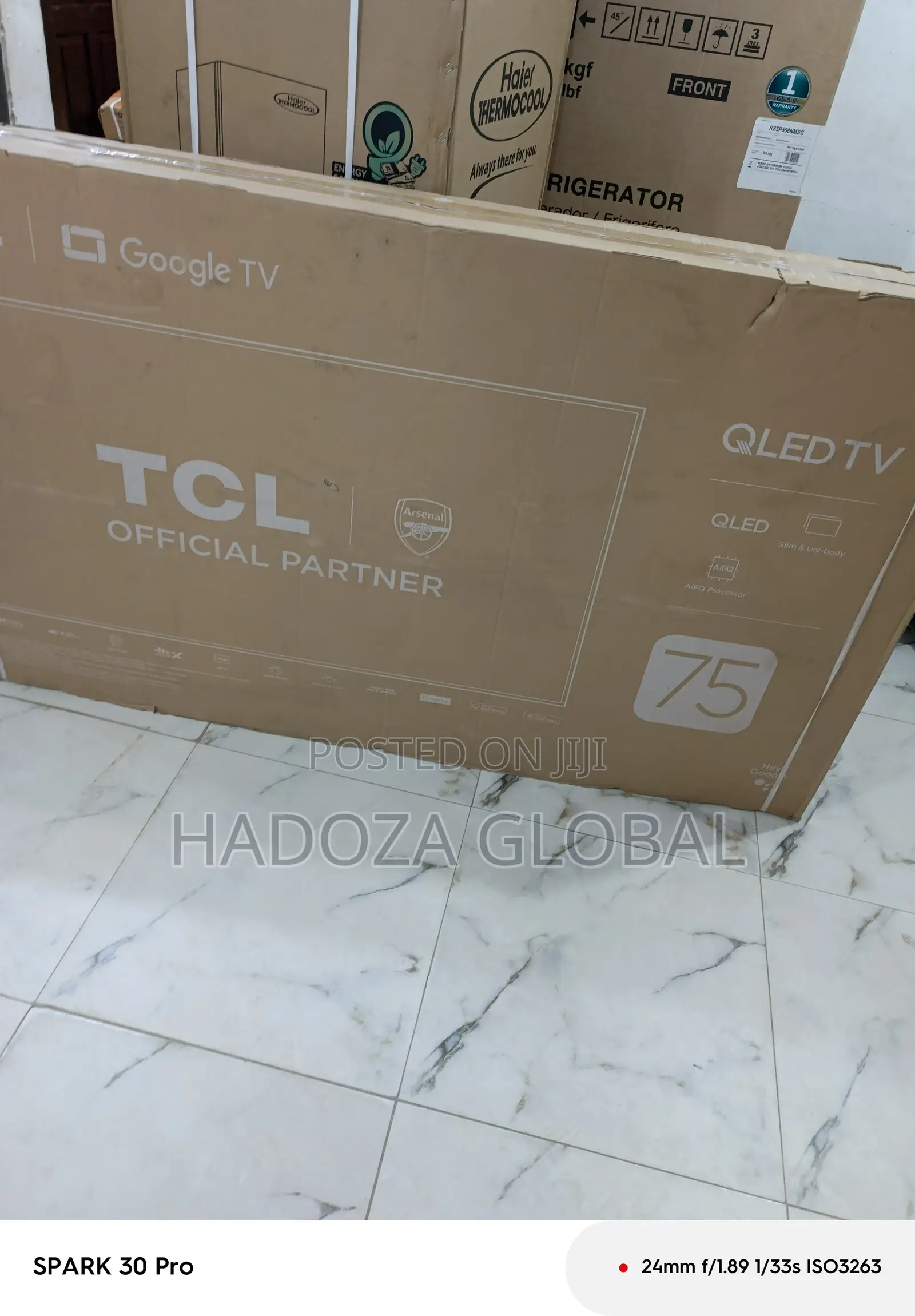 Tcl 75in 4k Tv With Chromecast And Qled Panel