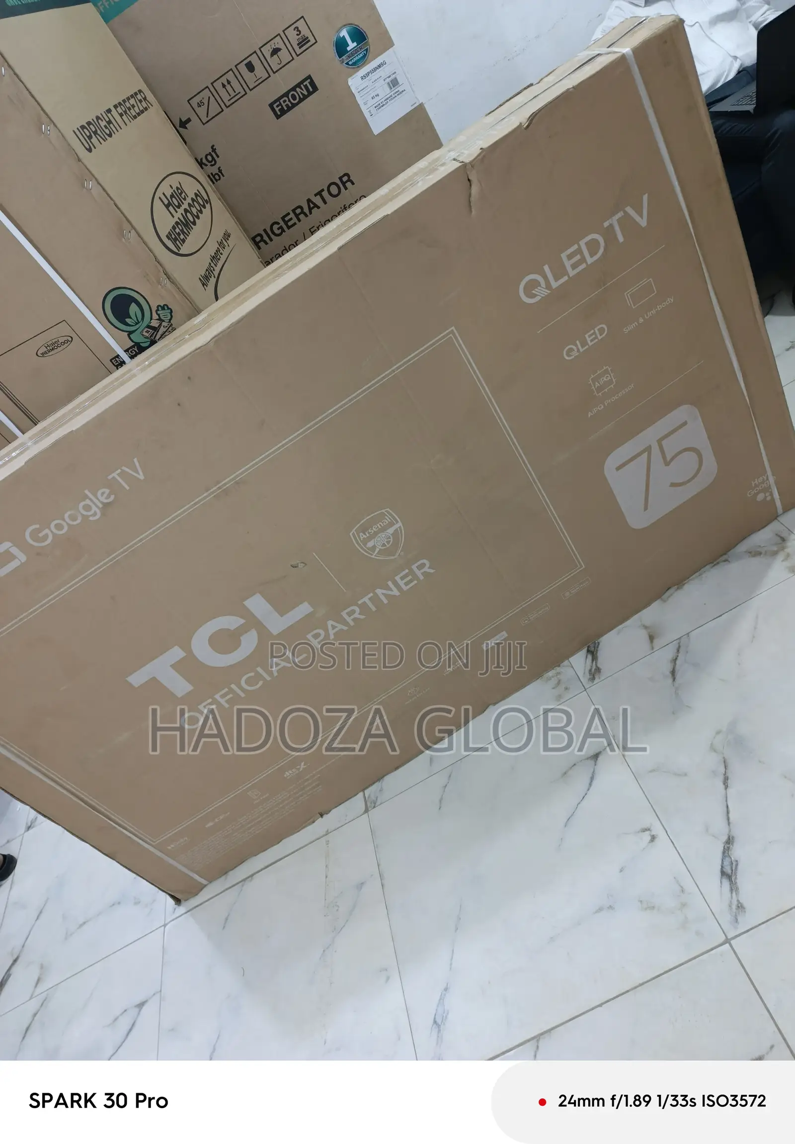 Google Tv By Tcl – 75-inch Qled With Slim Design