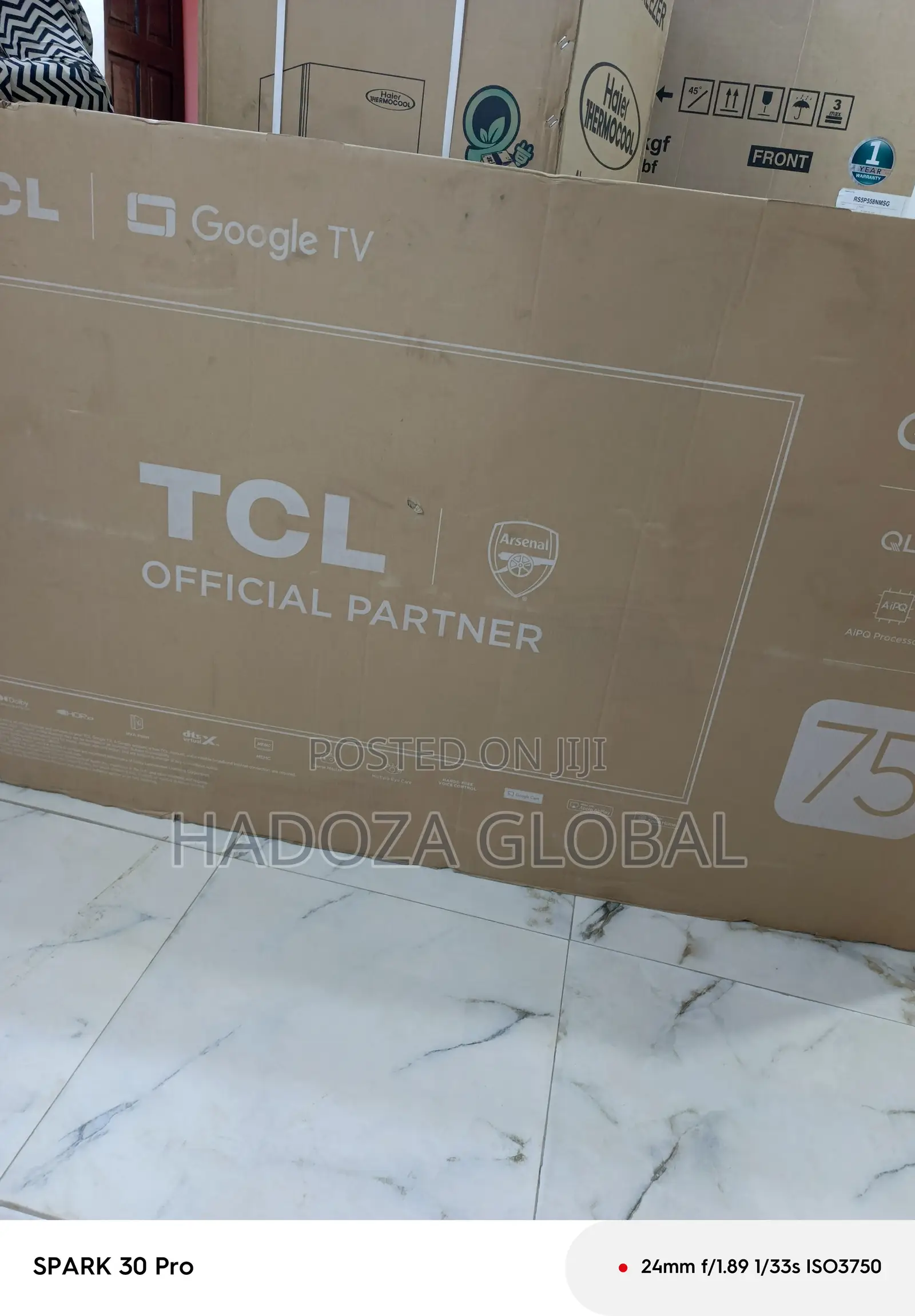 Tcl 75in Qled Display – 4k Ultra Hd Google Tv