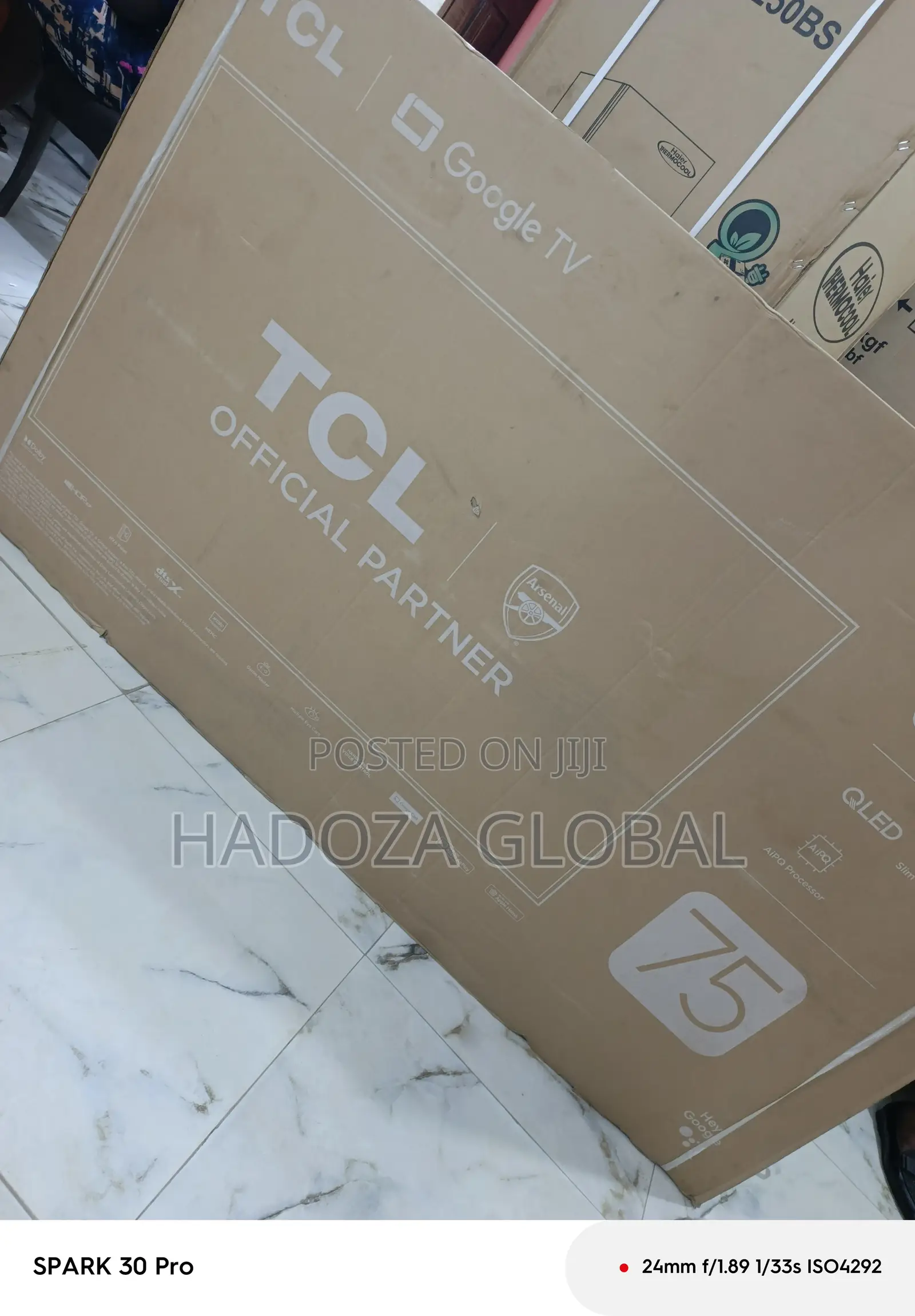 75" Tcl Google Tv With Quantum Dot Technology