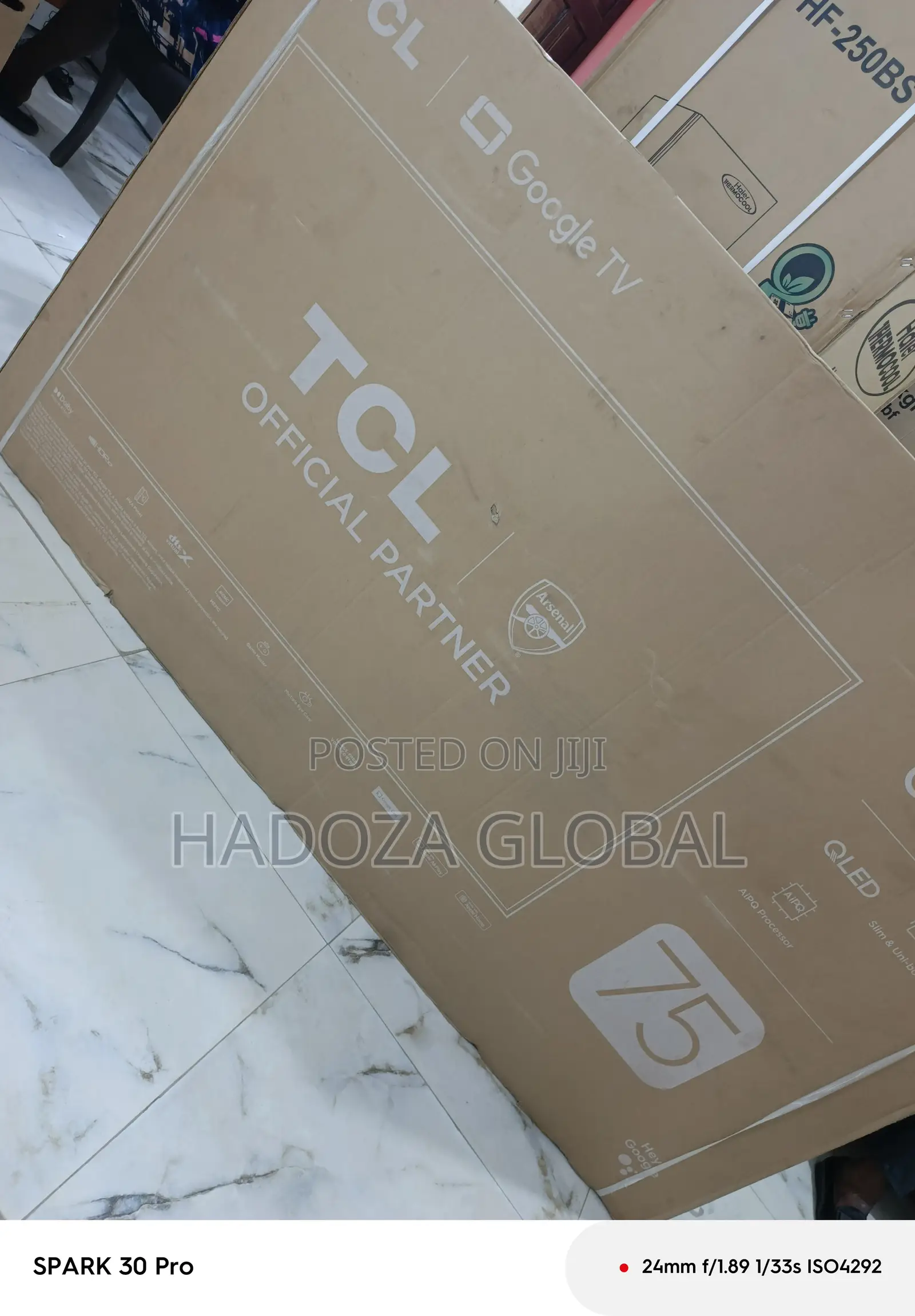 Tcl 75-inch Television – 4k Resolution, Qled Display