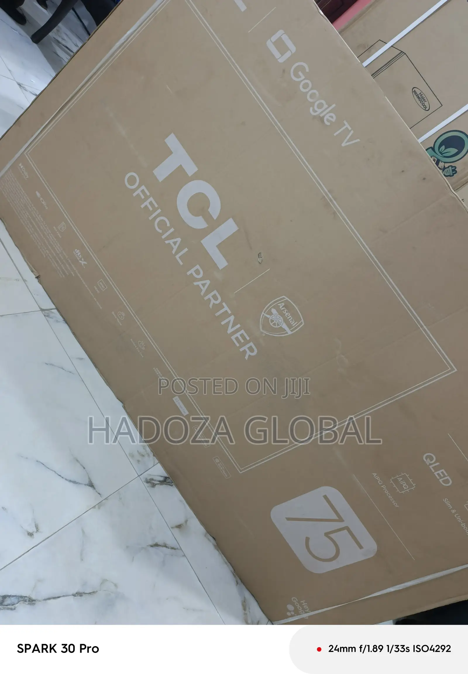 Tcl 75-inch Television – 4k Resolution, Qled Display