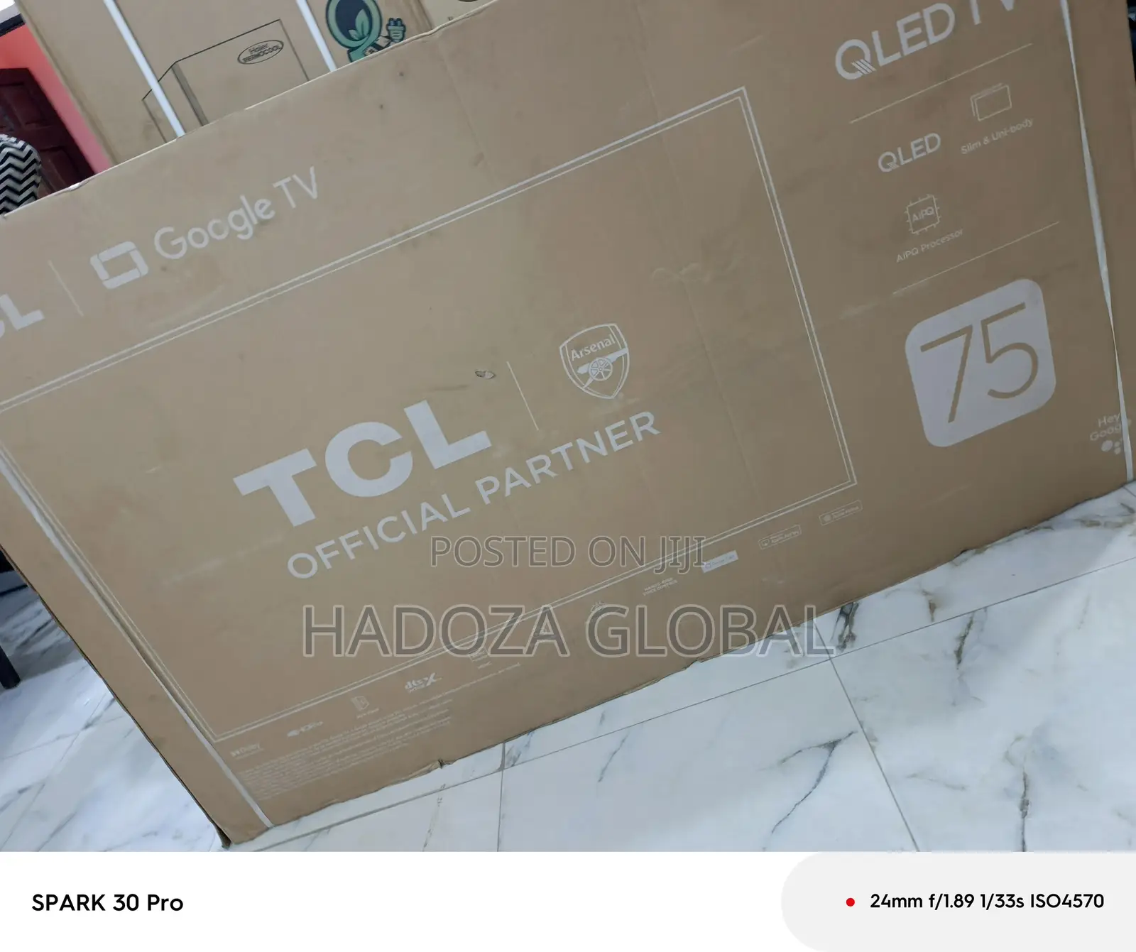 75" Ultra Hd Tcl Smart Tv With Android Google Os