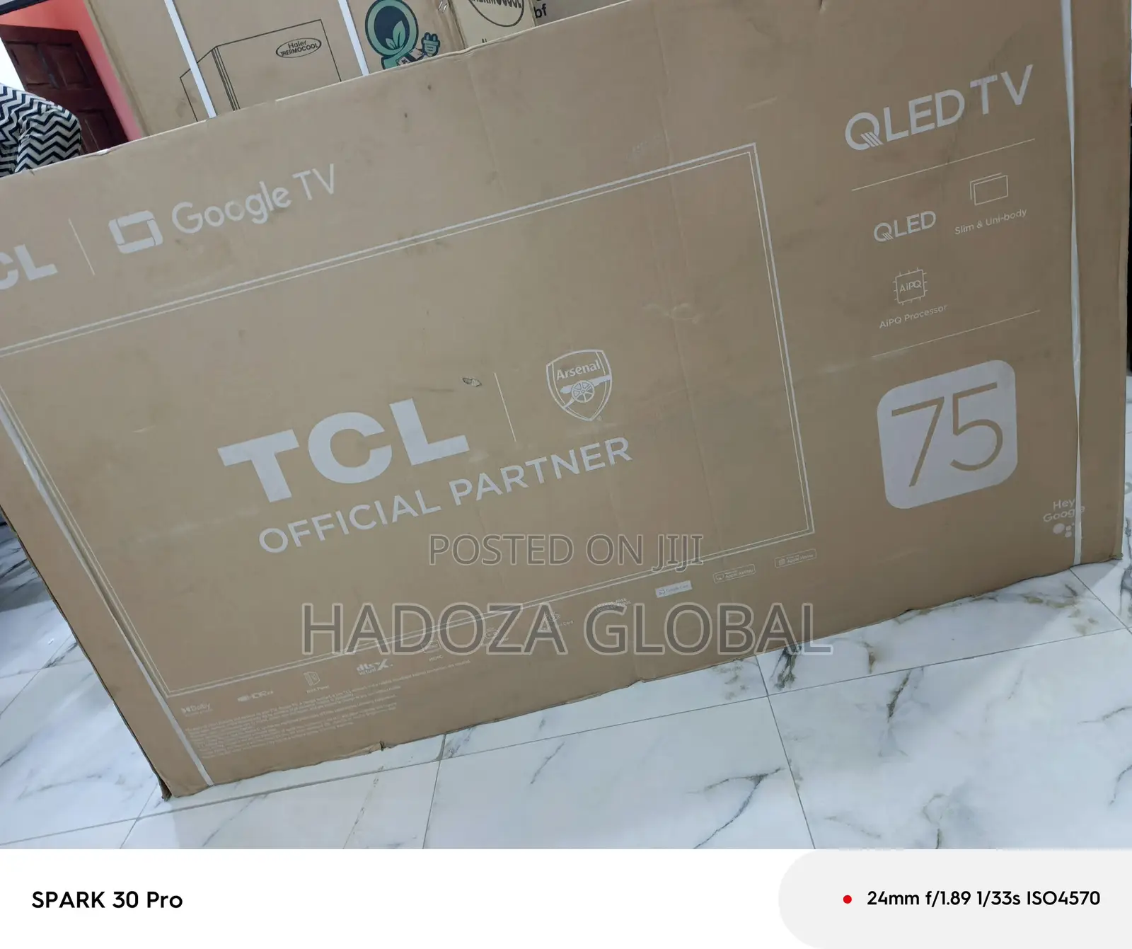 Tcl 75" Tv – Hdmi, Wi-fi, 4k, Qled Support