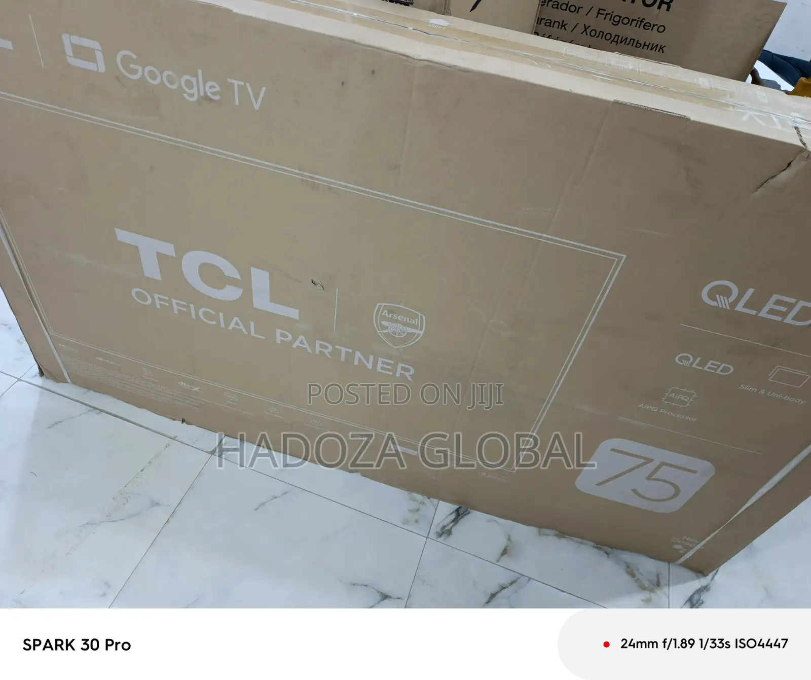 Tcl Qled Tv 75in – Sleek Ultra-slim Design