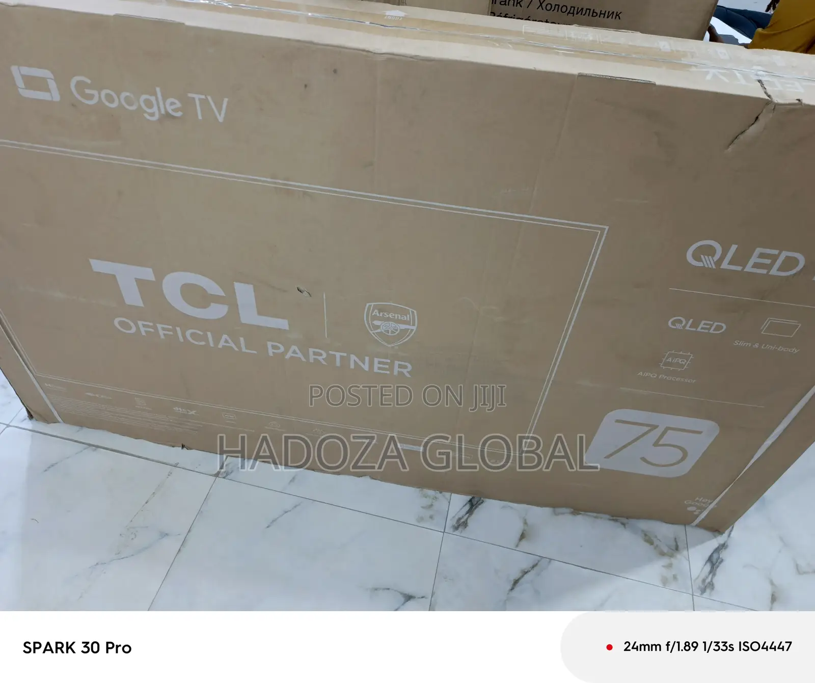Tcl Qled Tv 75in – Sleek Ultra-slim Design