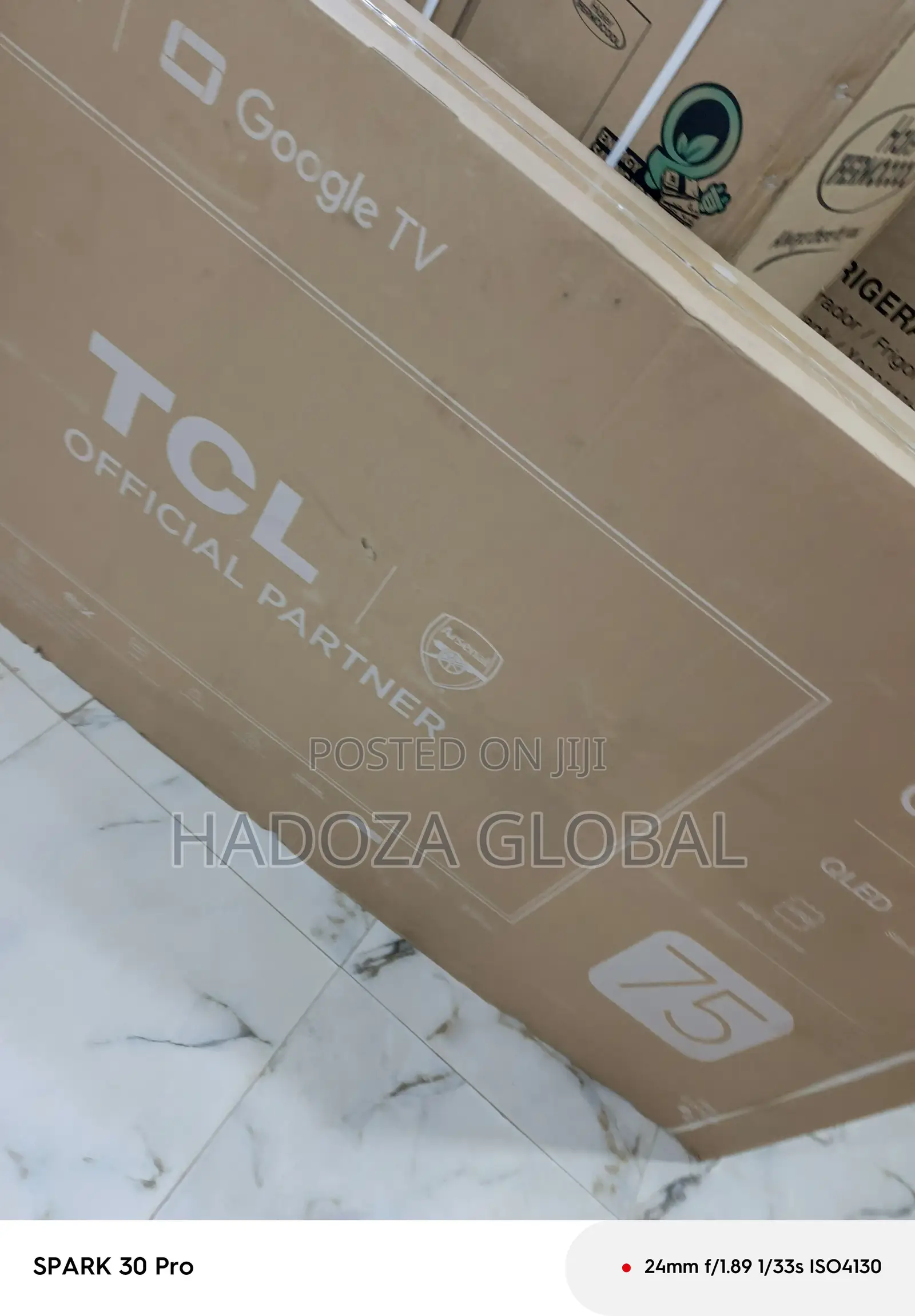 Tcl 75-inch Tv – Minimalist Design With Qled Display